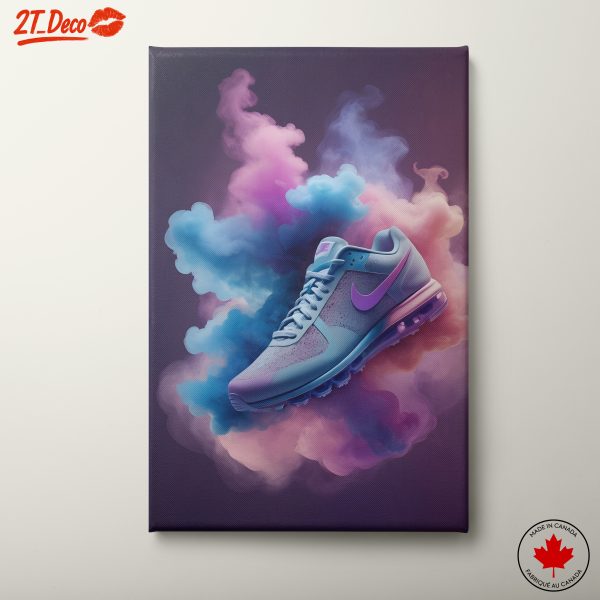 Nike Sneaker in Colorful Smoke
