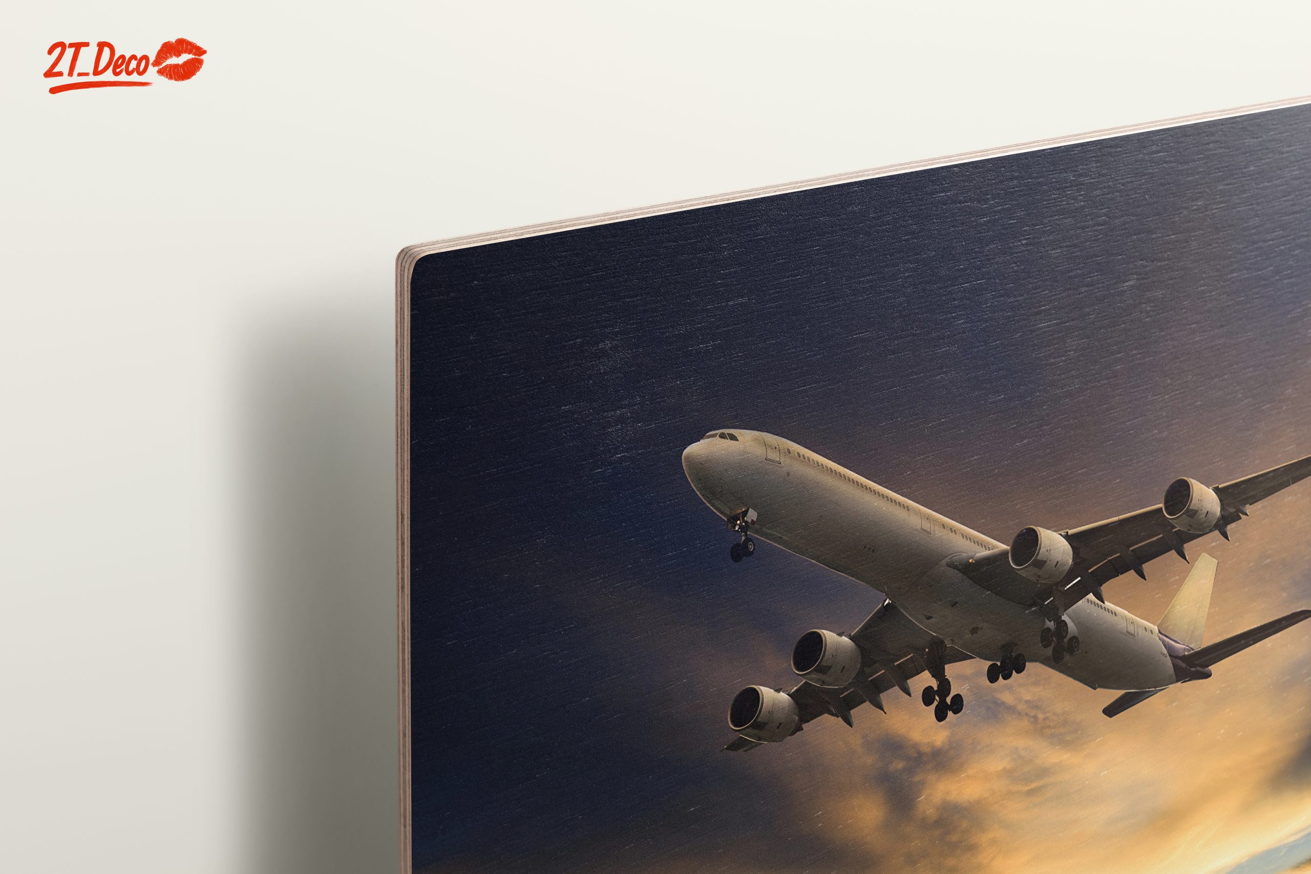 Airplane Flying Through Dramatic Sky - Image 15