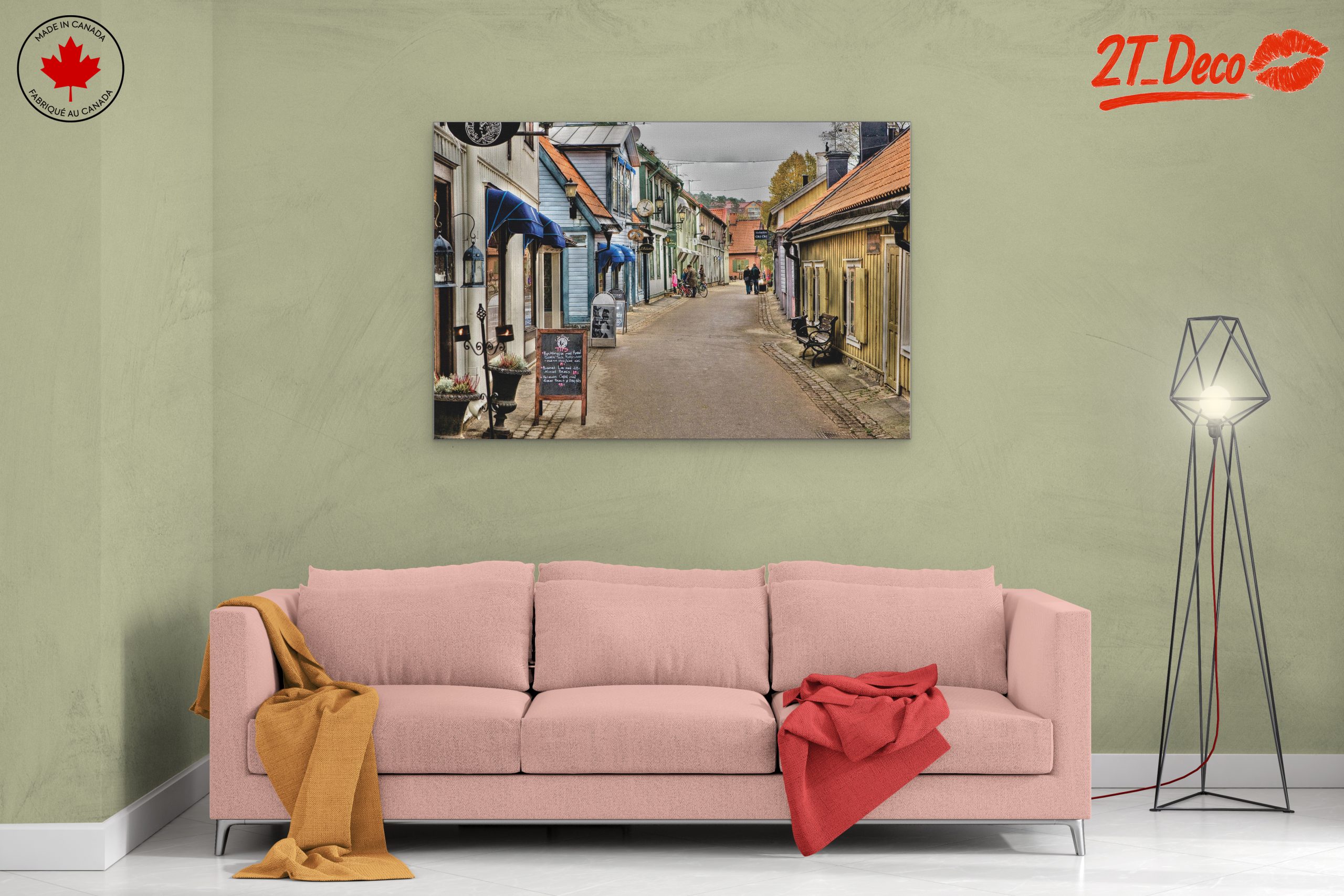 Charming City Street Scene - Image 2