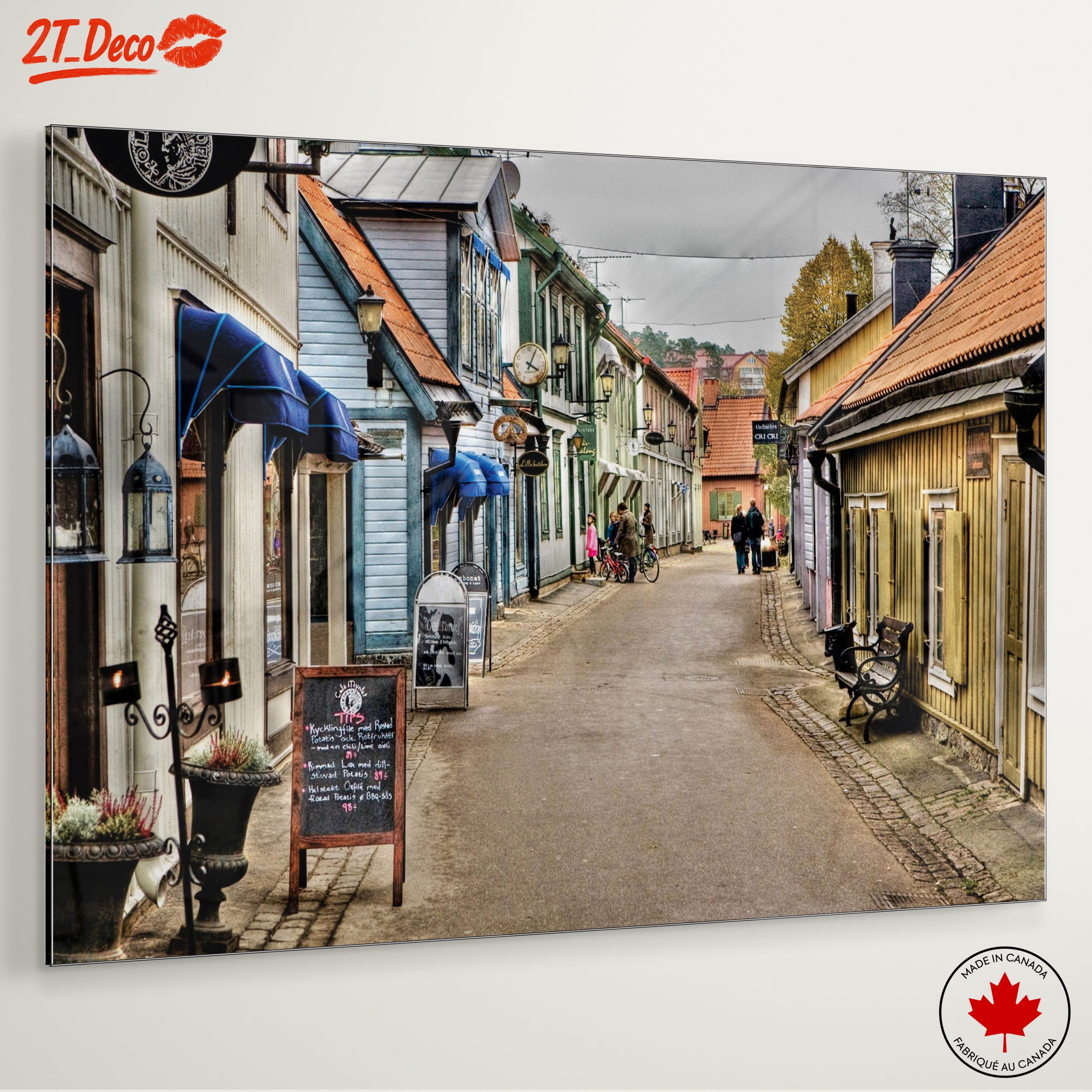 Charming City Street Scene - Image 6
