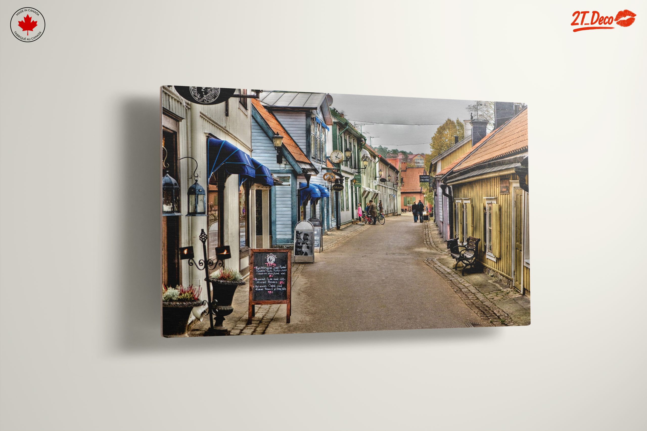 Charming City Street Scene - Image 13