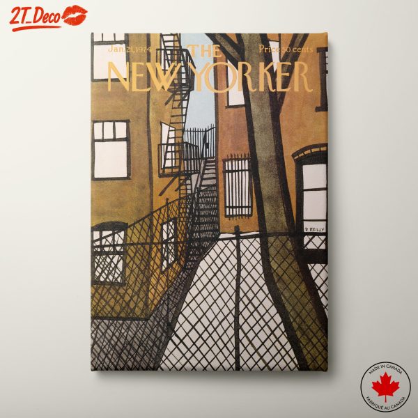 New Yorker Cover Art from January 1974