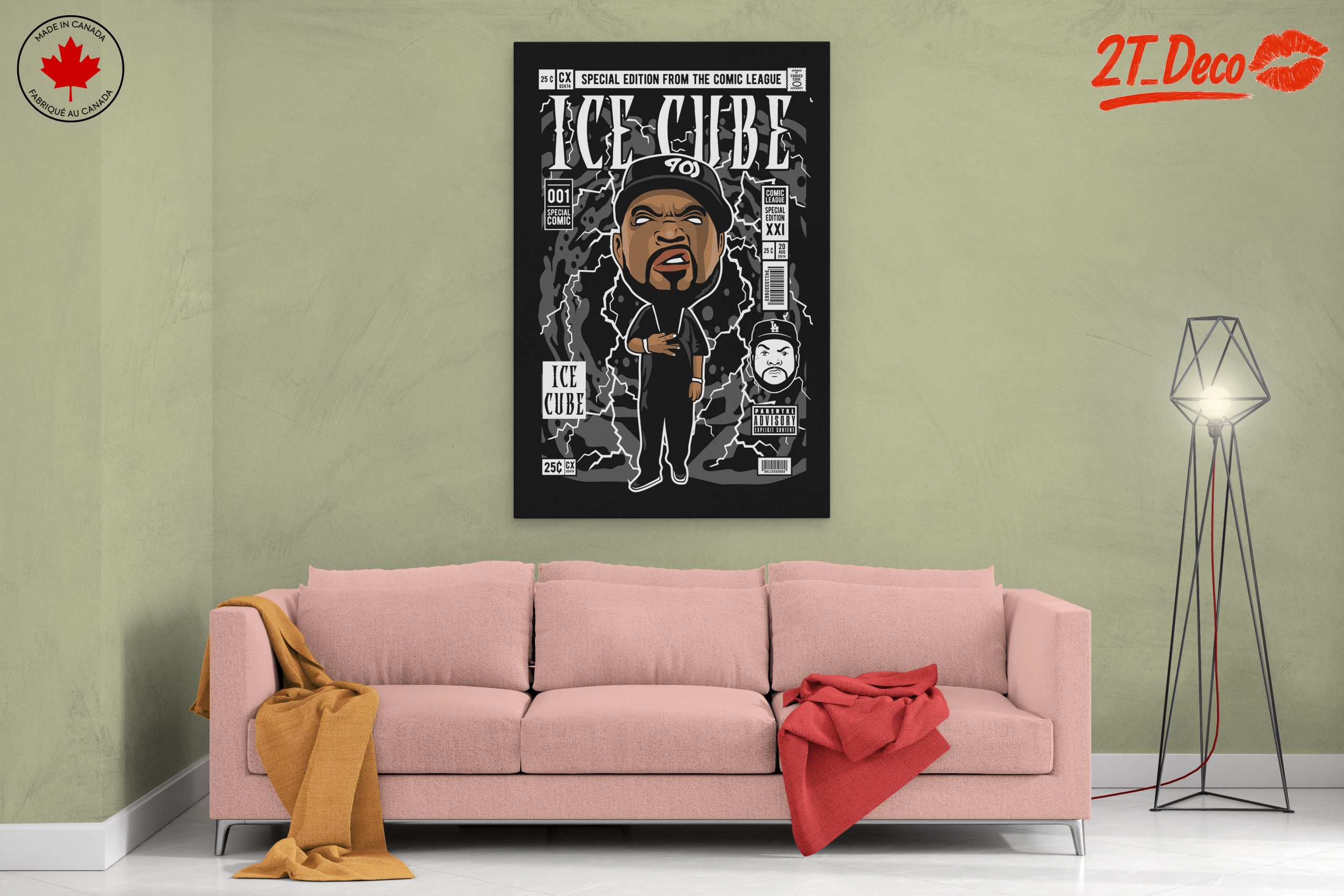 Ice Cube Inspired Hip Hop Character Art - Image 2