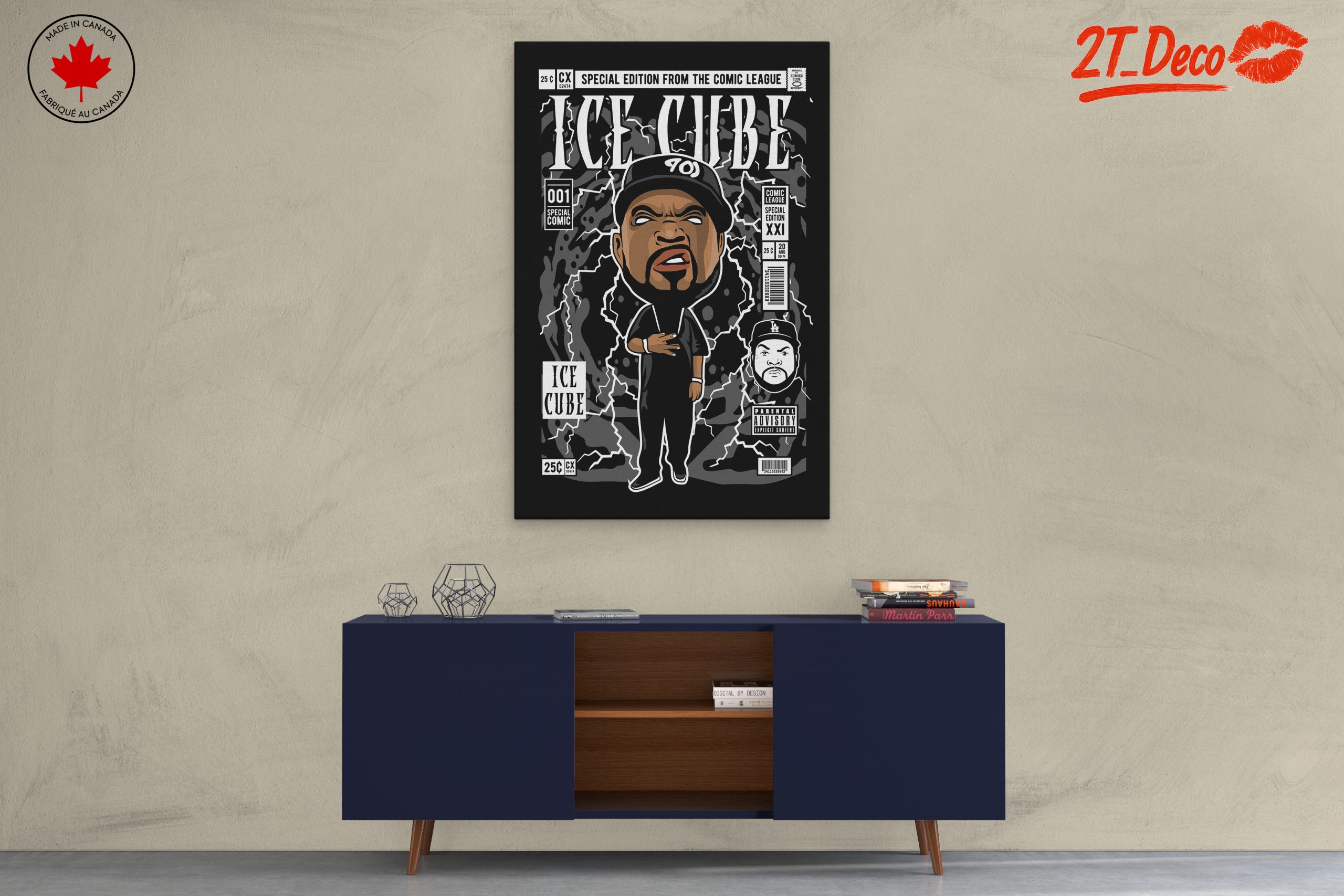 Ice Cube Inspired Hip Hop Character Art - Image 3