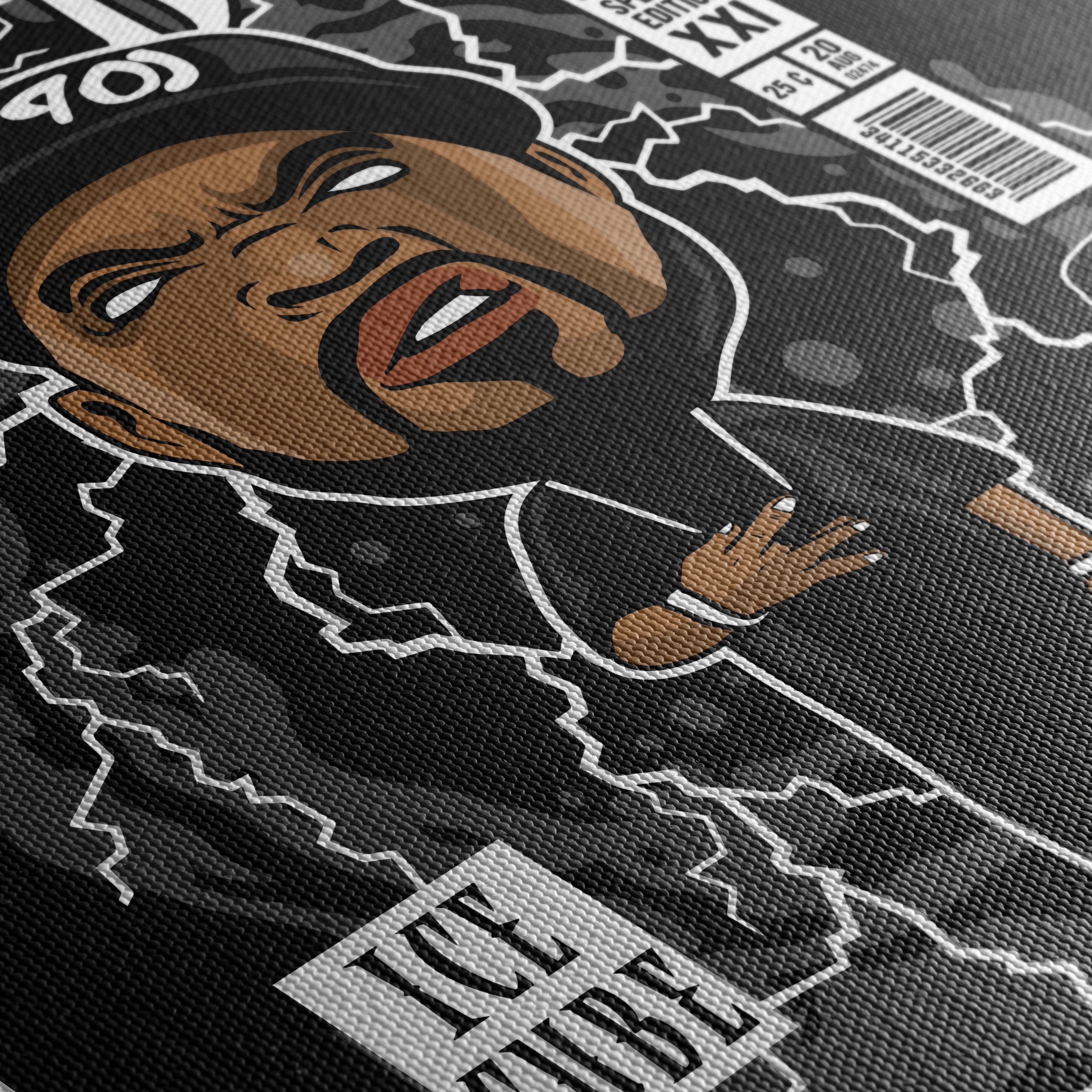 Ice Cube Inspired Hip Hop Character Art - Image 5