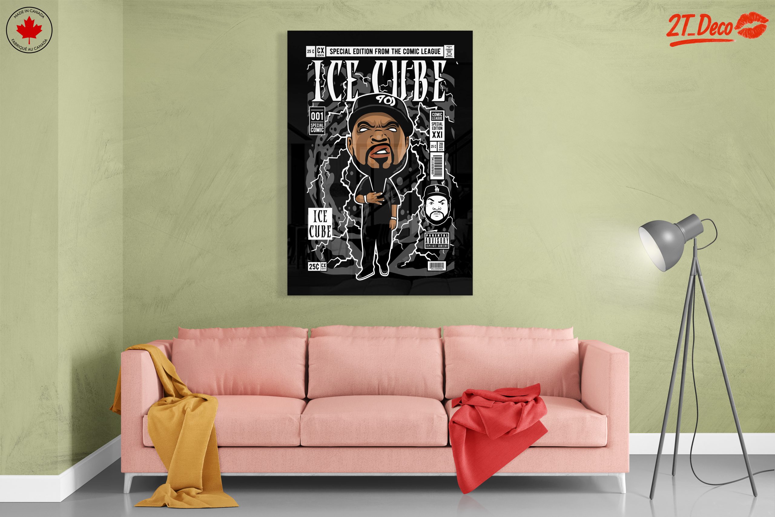 Ice Cube Inspired Hip Hop Character Art - Image 7