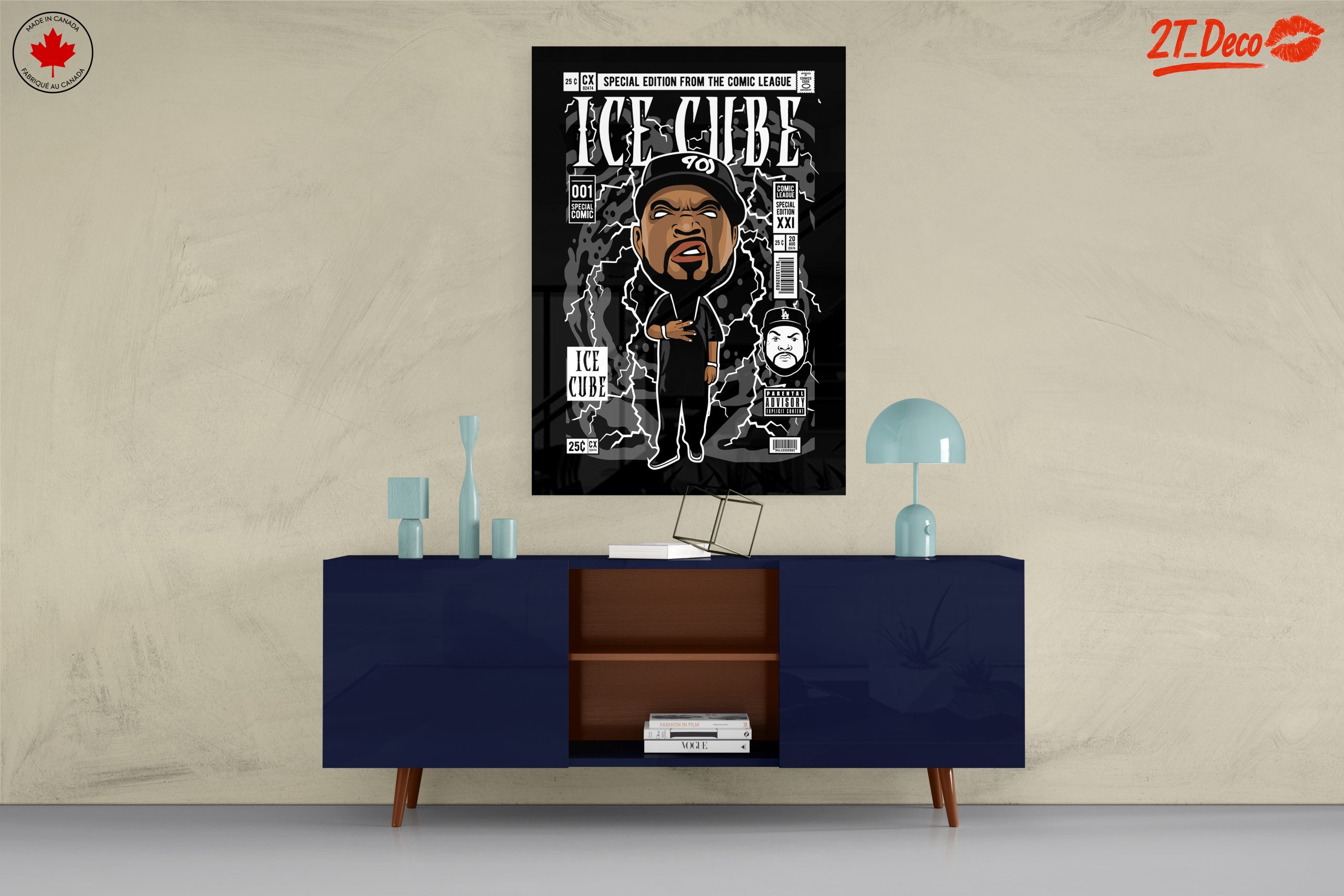 Ice Cube Inspired Hip Hop Character Art - Image 8
