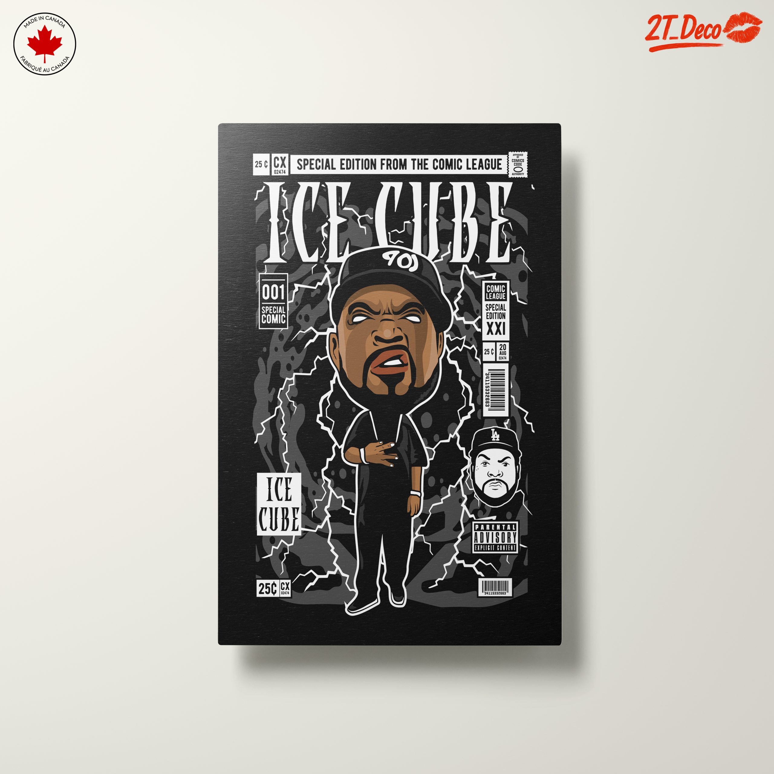 Ice Cube Inspired Hip Hop Character Art - Image 10