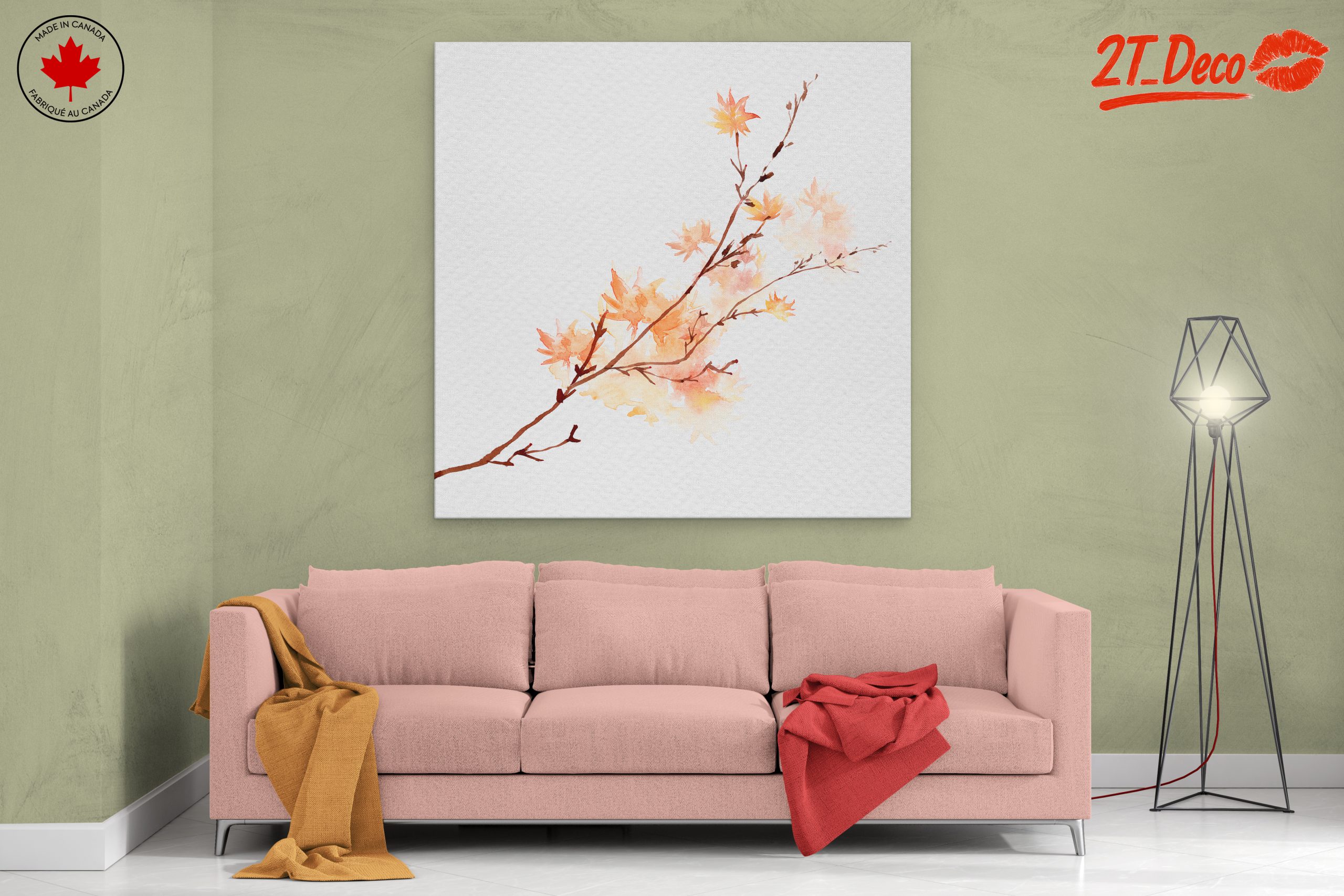 Soft Botanical Watercolor Art - Image 2