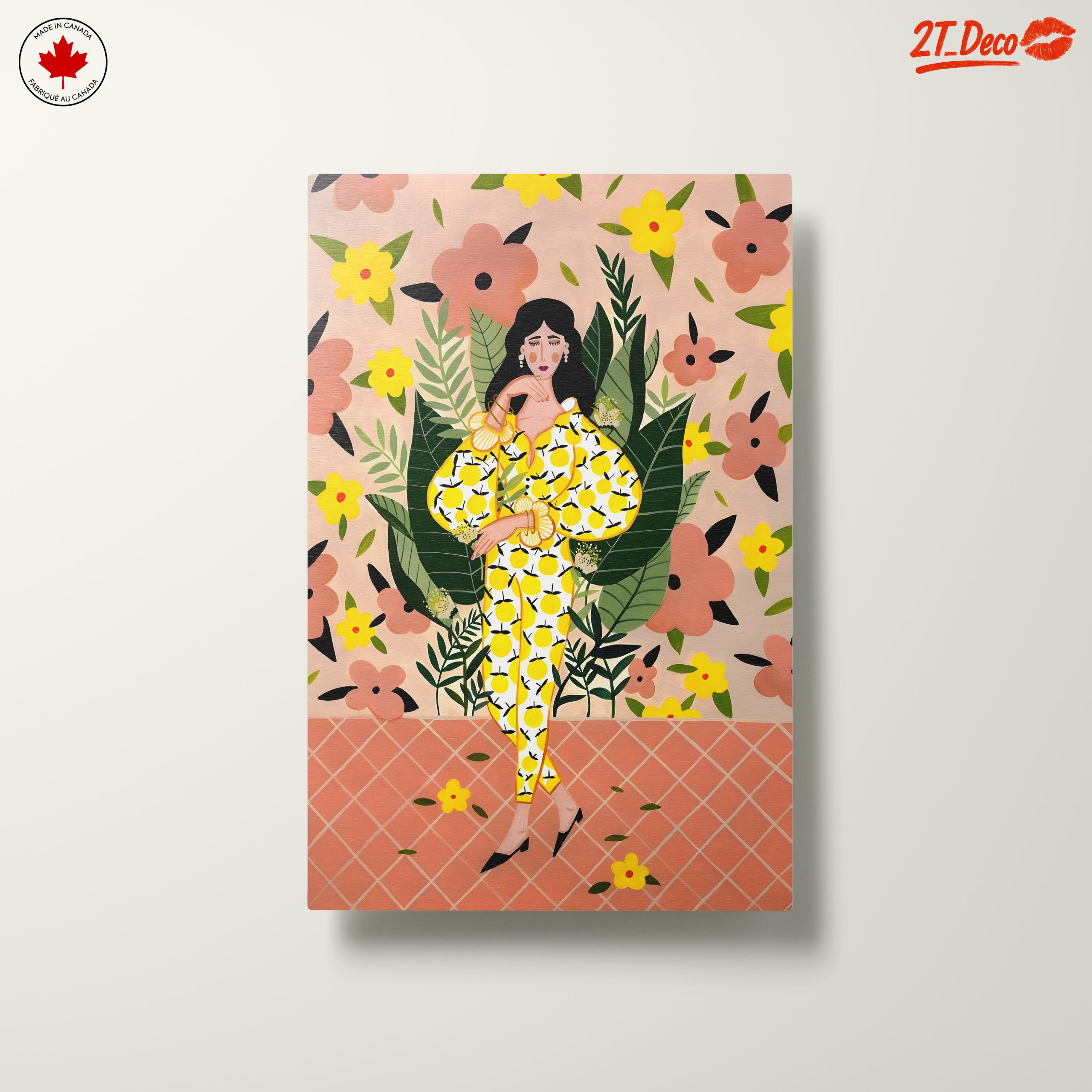 Stylized Floral Character Art - Image 10