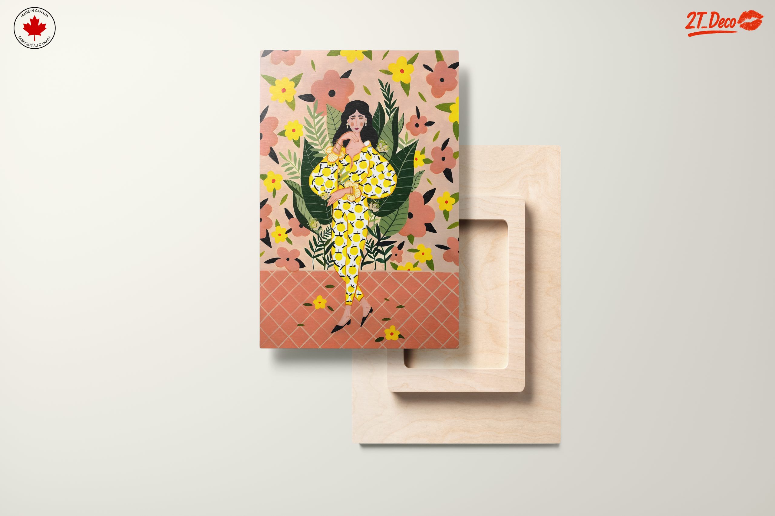 Stylized Floral Character Art - Image 11