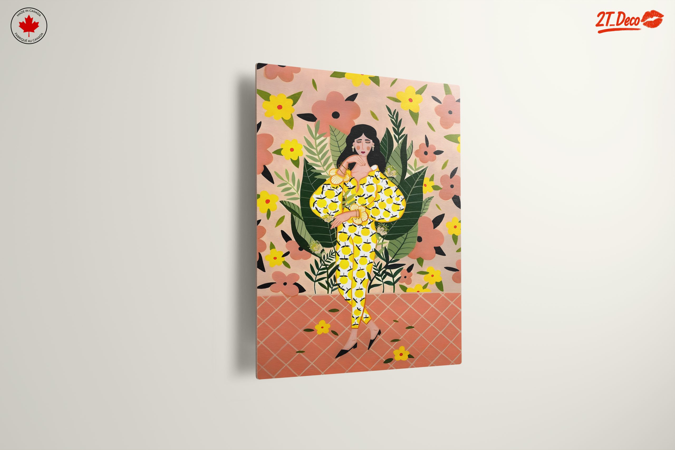 Stylized Floral Character Art - Image 13