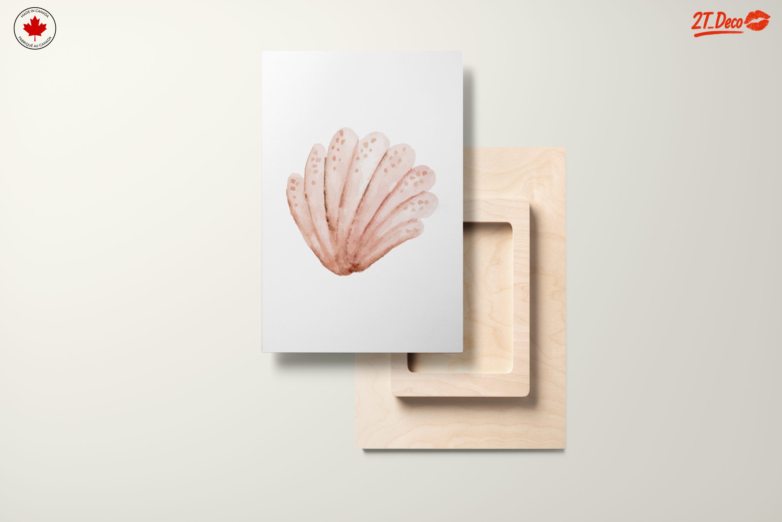 Stylized Seashell Art for Coastal Living - Image 11