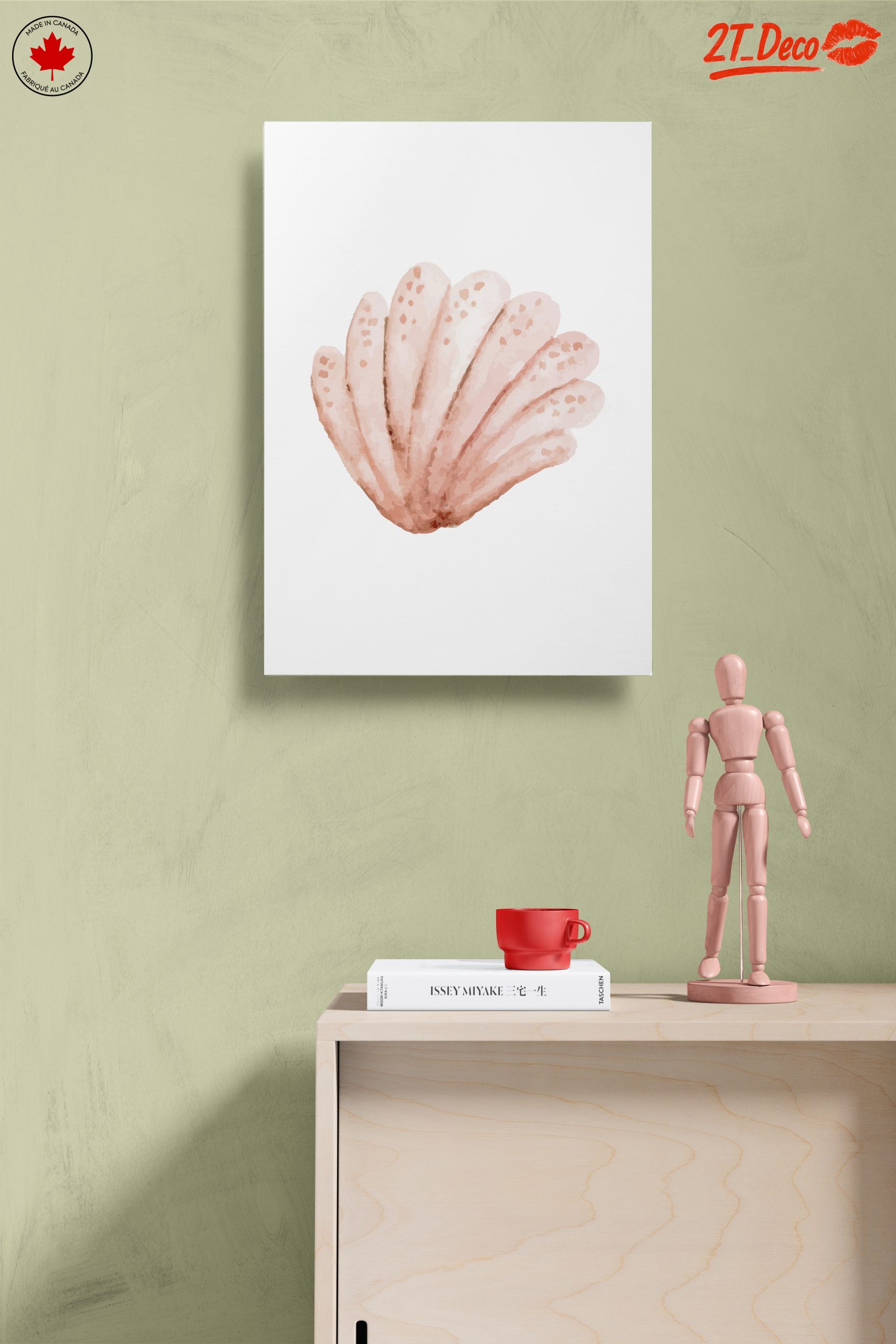 Stylized Seashell Art for Coastal Living - Image 14