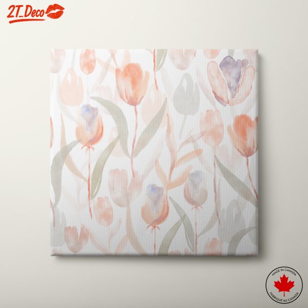 Soft Watercolor Floral Art