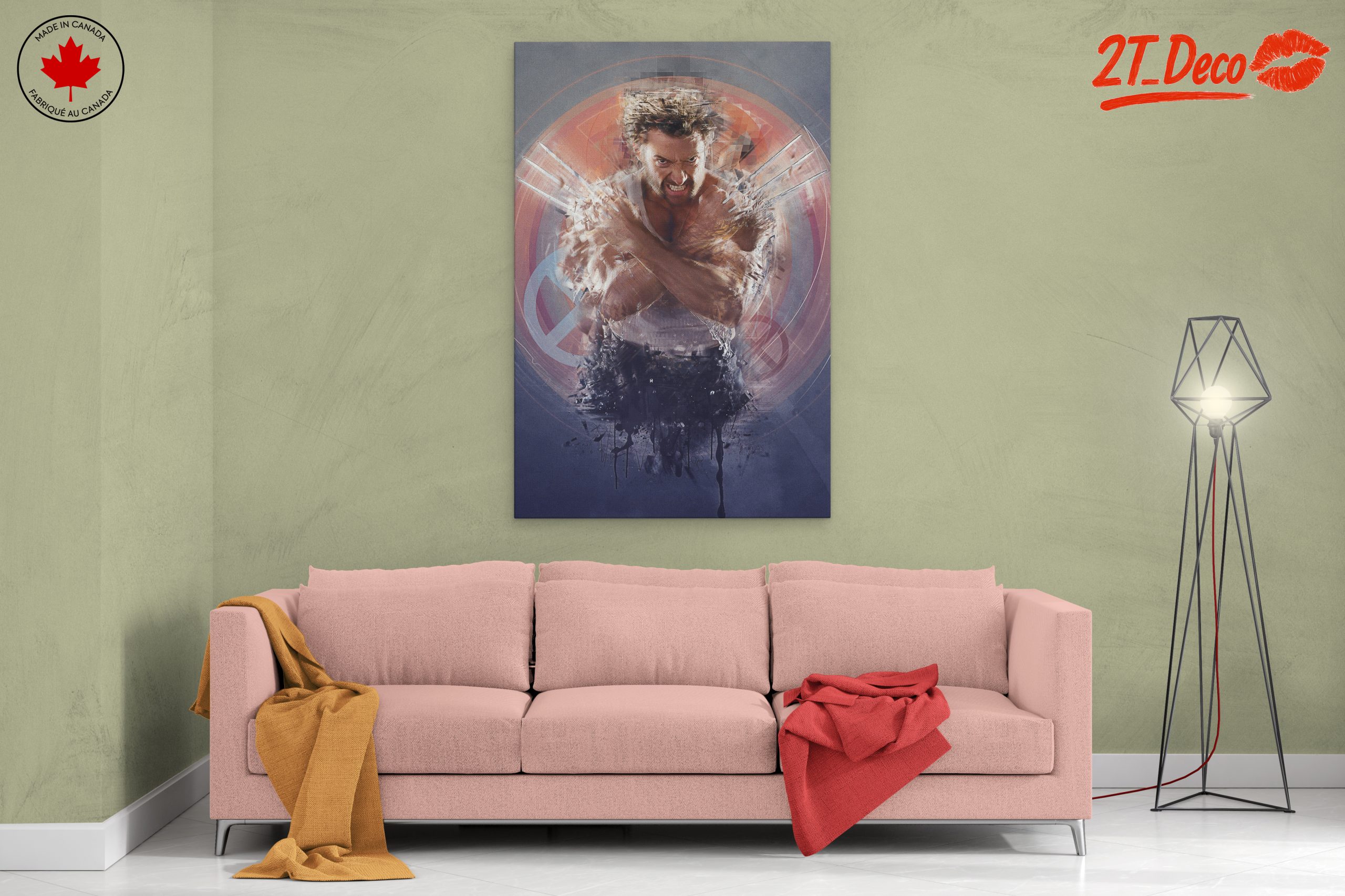 Dynamic Marvel Wolverine Artwork 2 - Image 2