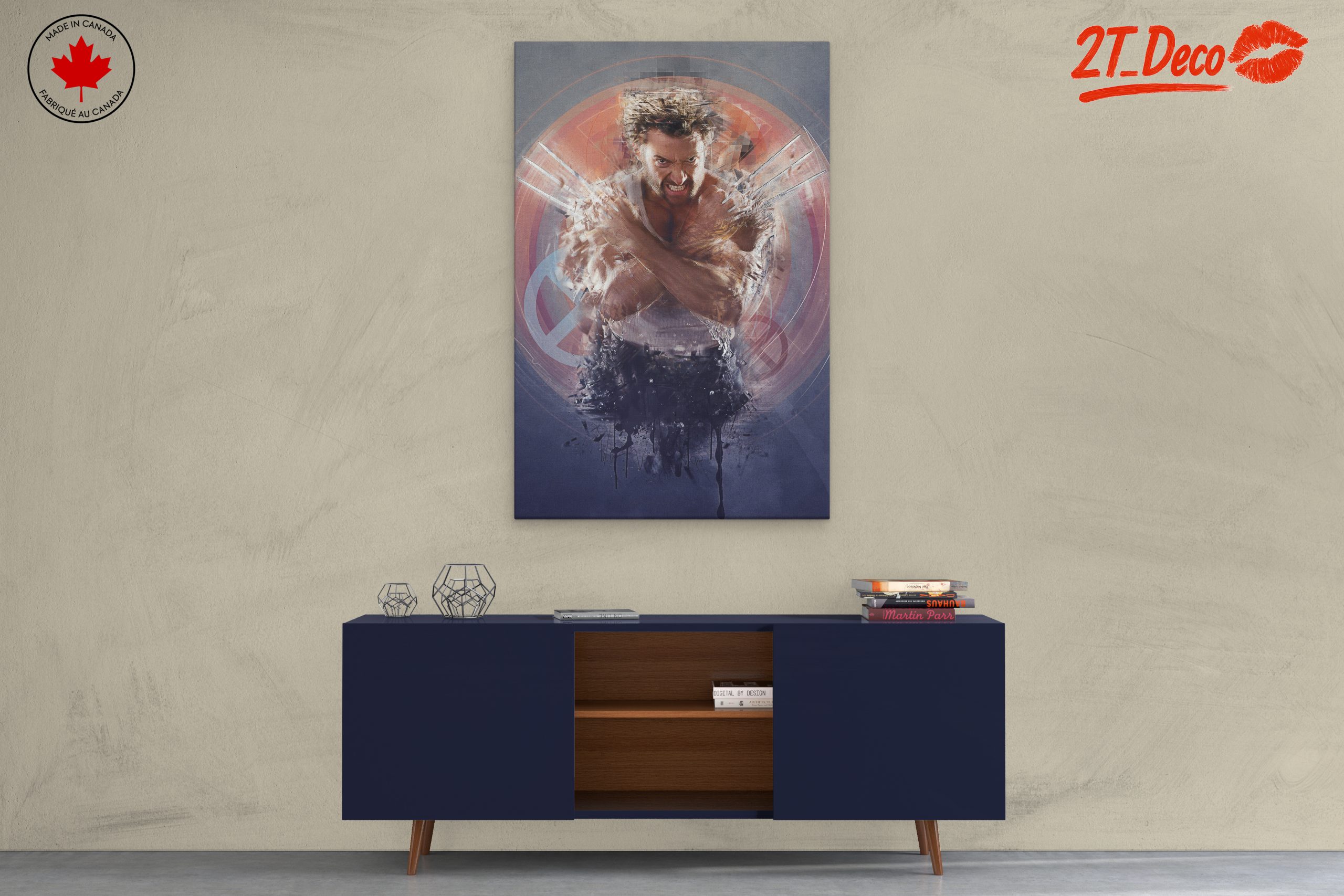 Dynamic Marvel Wolverine Artwork 2 - Image 3