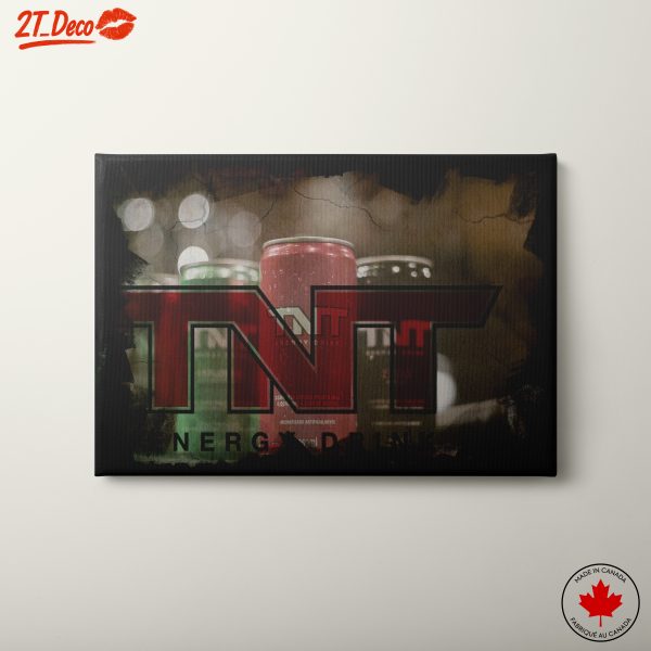 TNT Energy Drink Themed Art