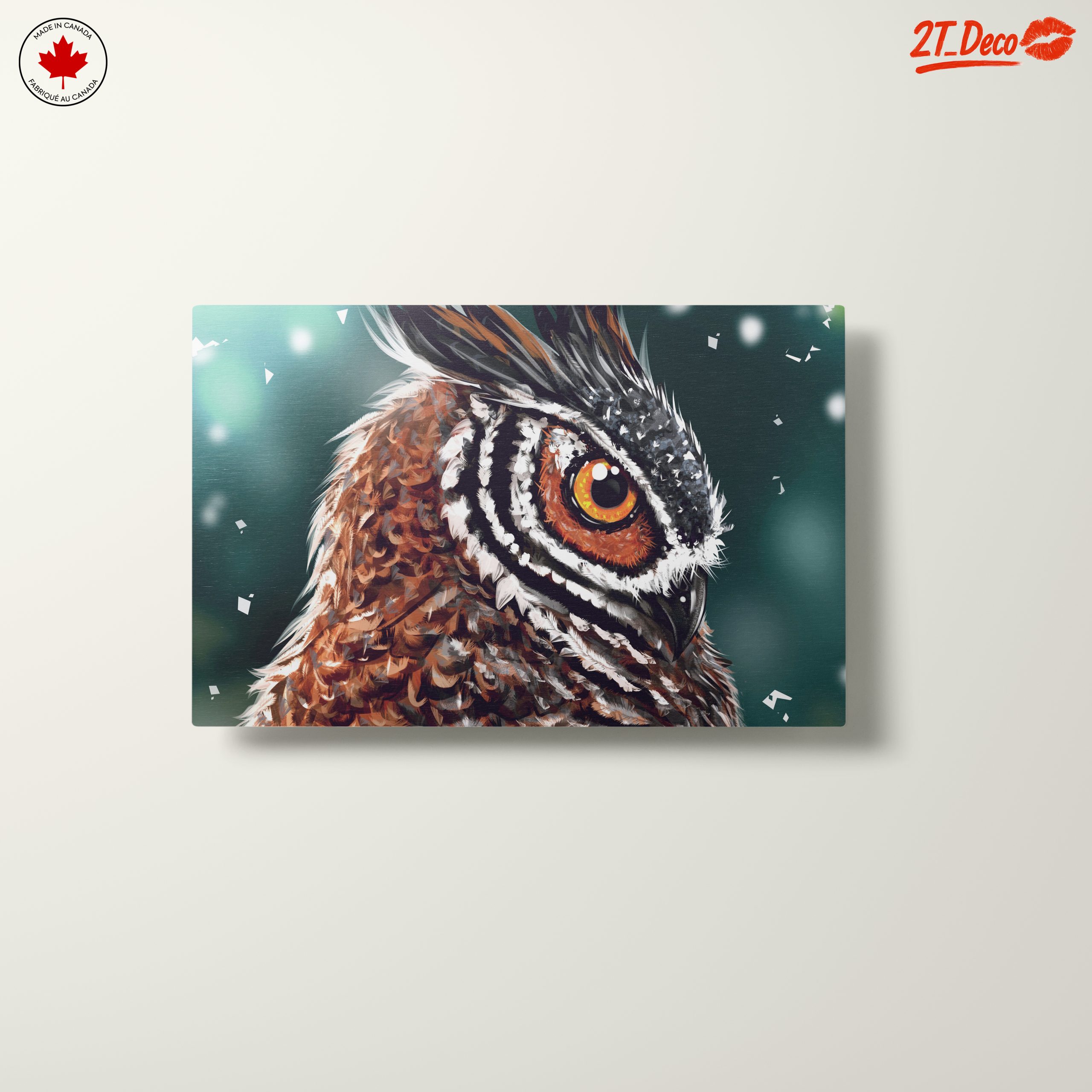 Realistic Owl Portrait on a Soft Background - Image 10