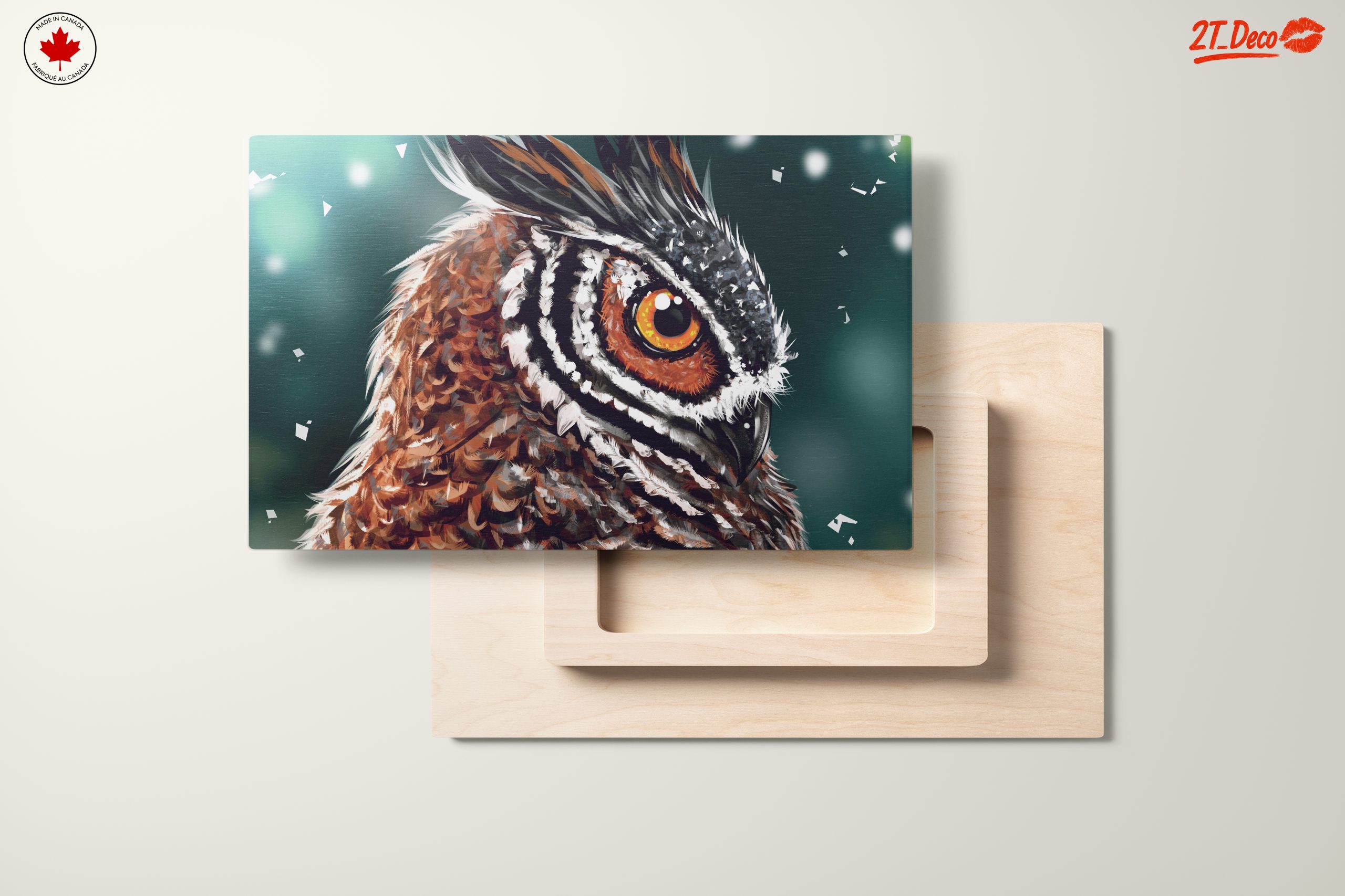 Realistic Owl Portrait on a Soft Background - Image 11