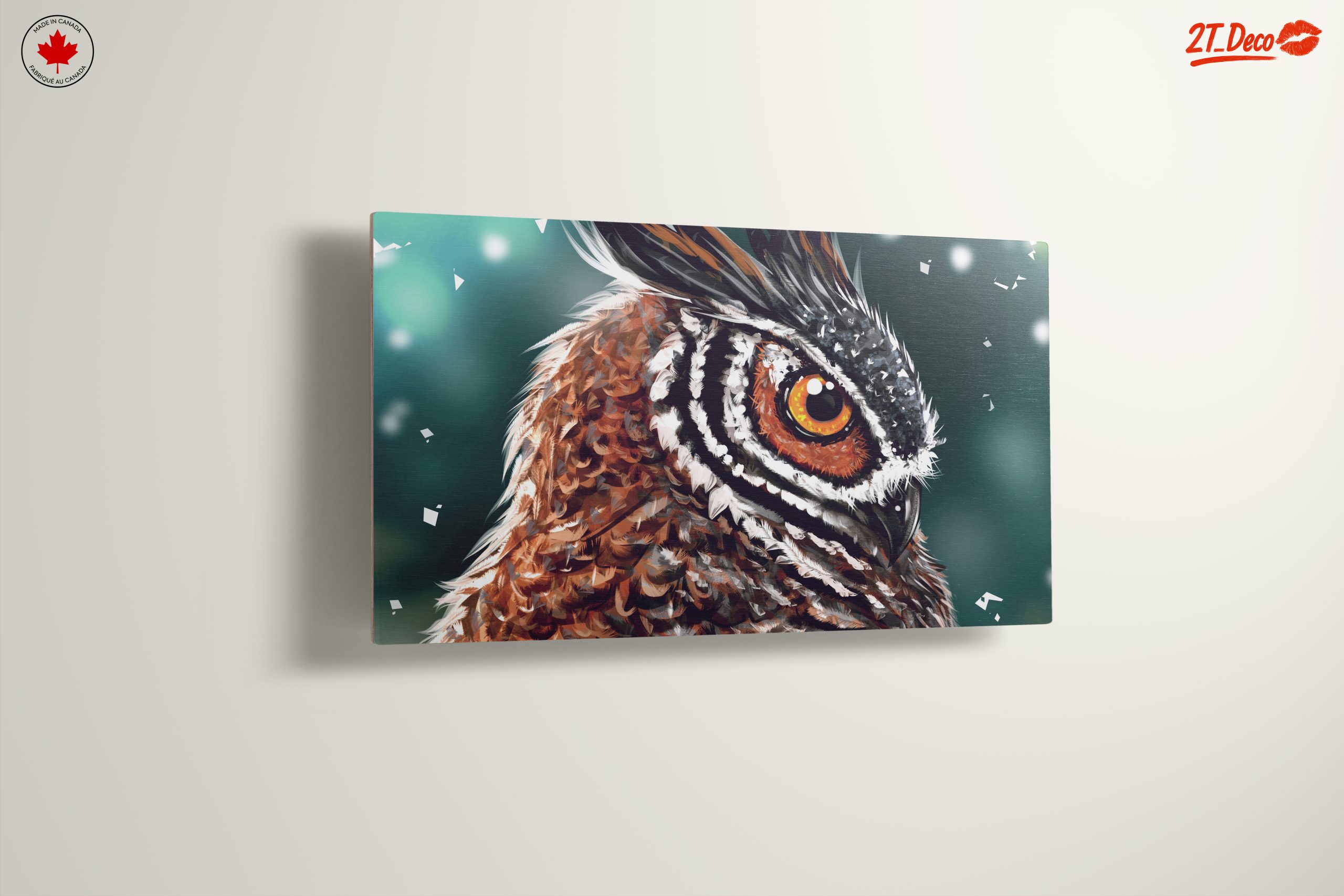 Realistic Owl Portrait on a Soft Background - Image 13