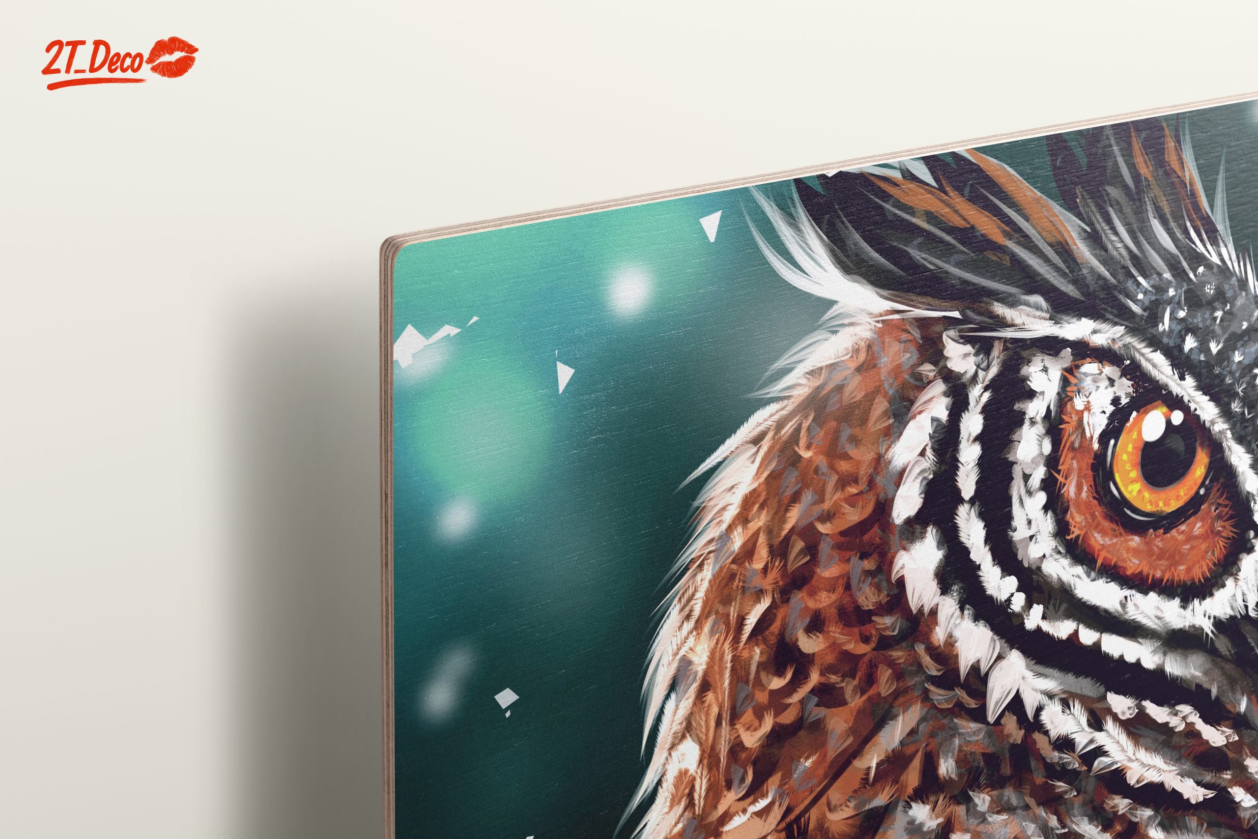 Realistic Owl Portrait on a Soft Background - Image 15