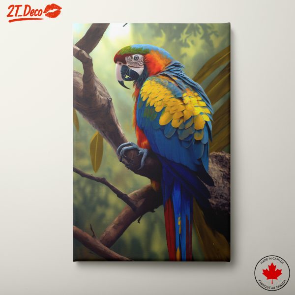 Vibrant Parrot Wall Art