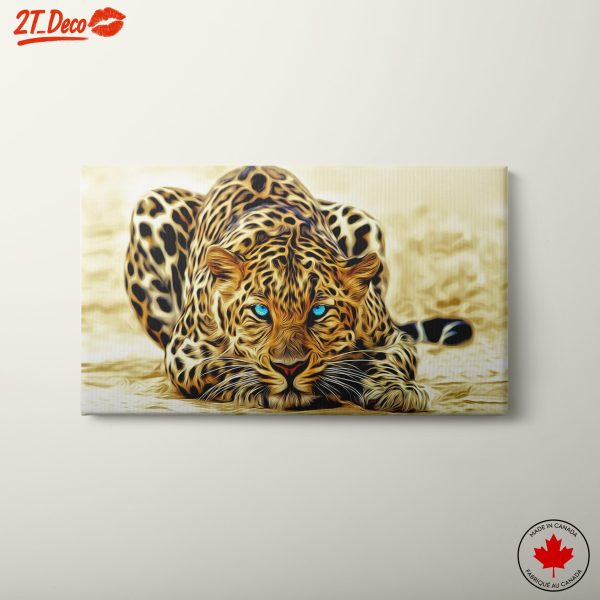 Stylized Leopard Art