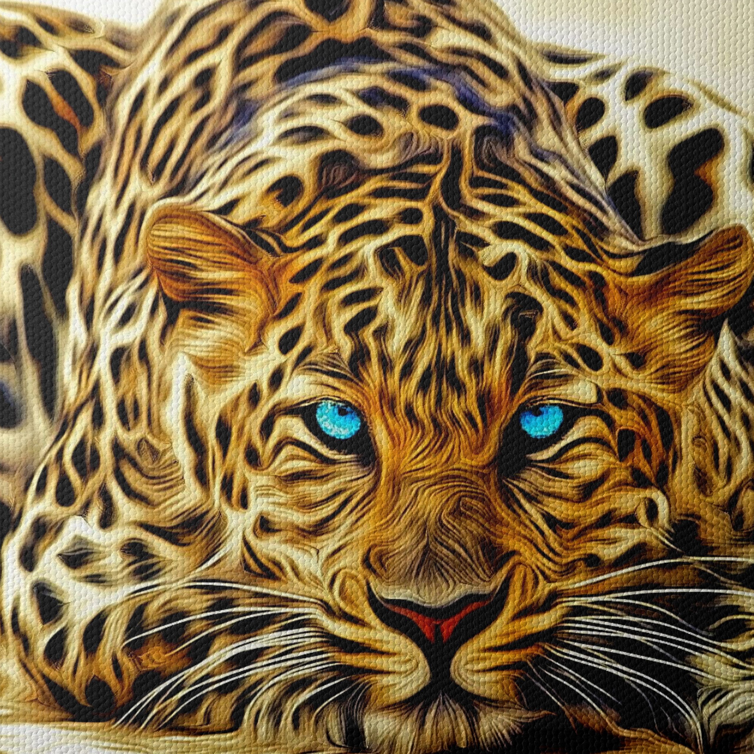 Stylized Leopard Art - Image 4