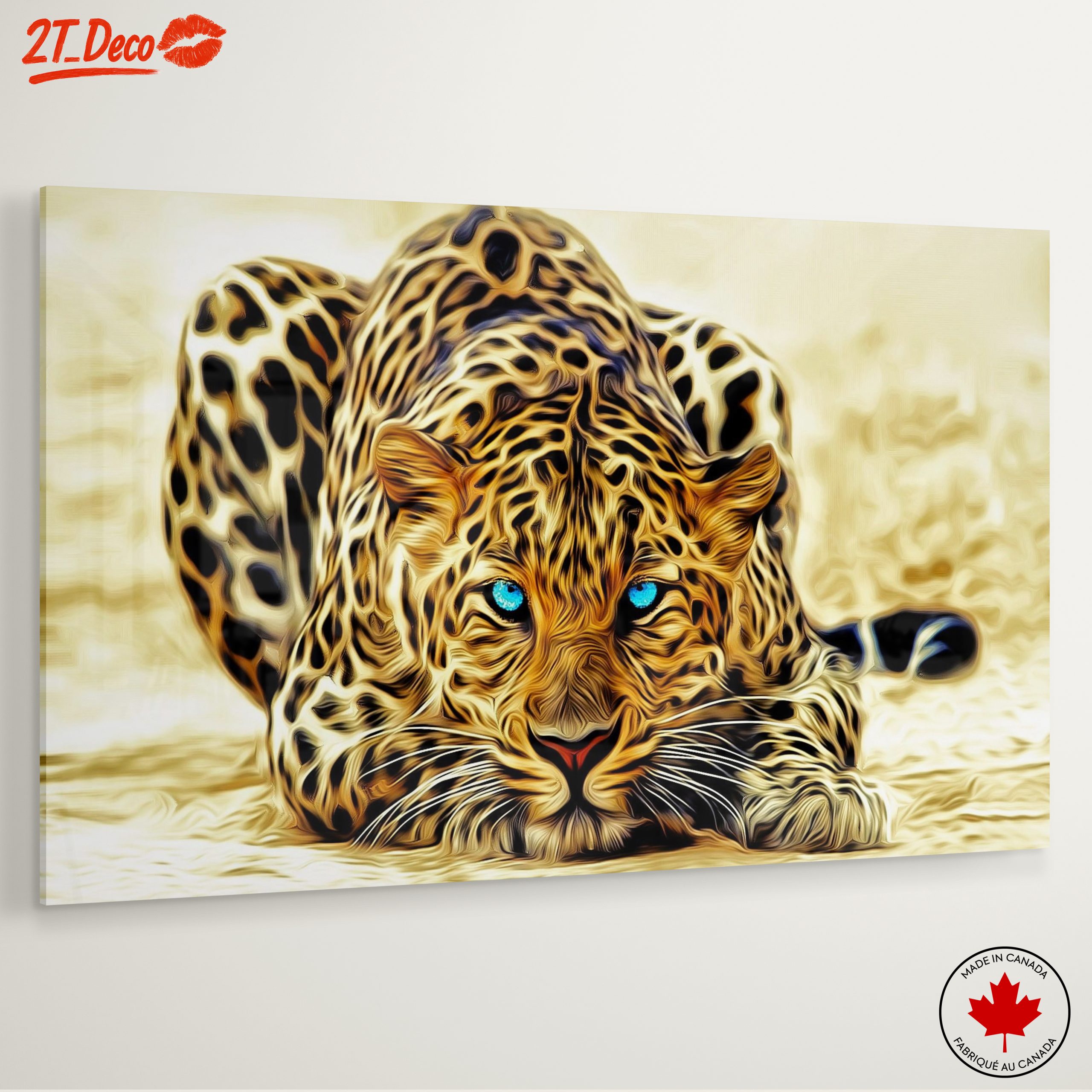 Stylized Leopard Art - Image 6