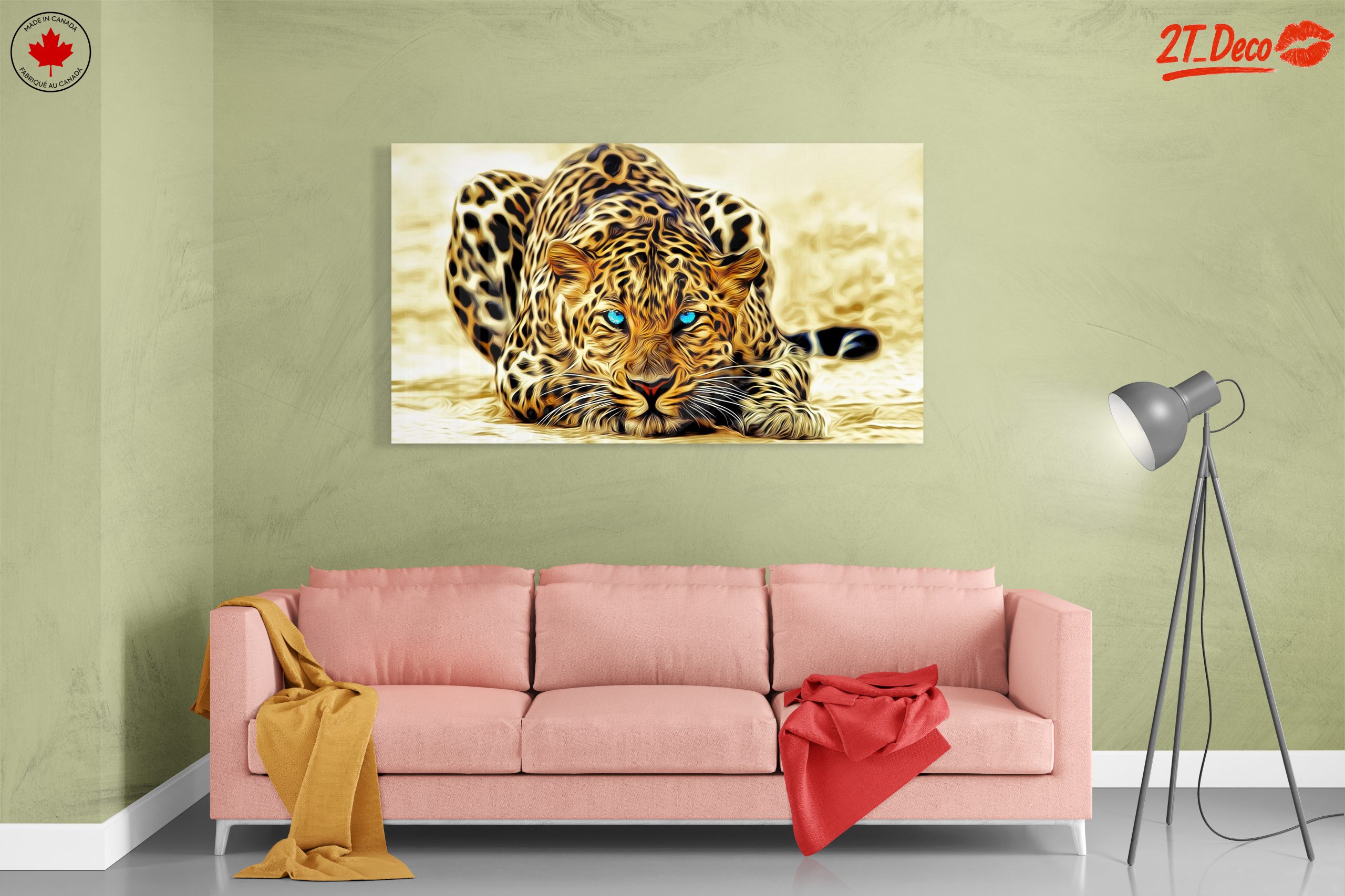 Stylized Leopard Art - Image 7