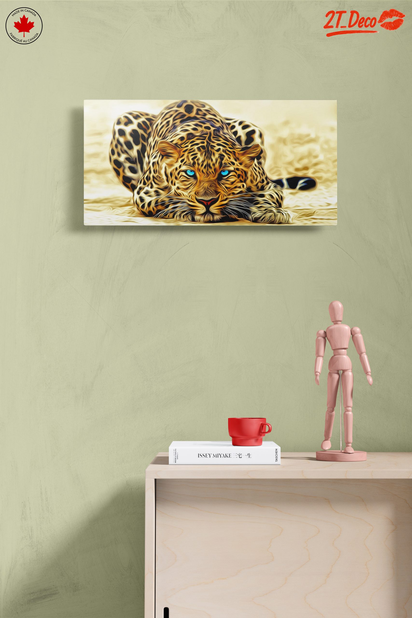 Stylized Leopard Art - Image 14