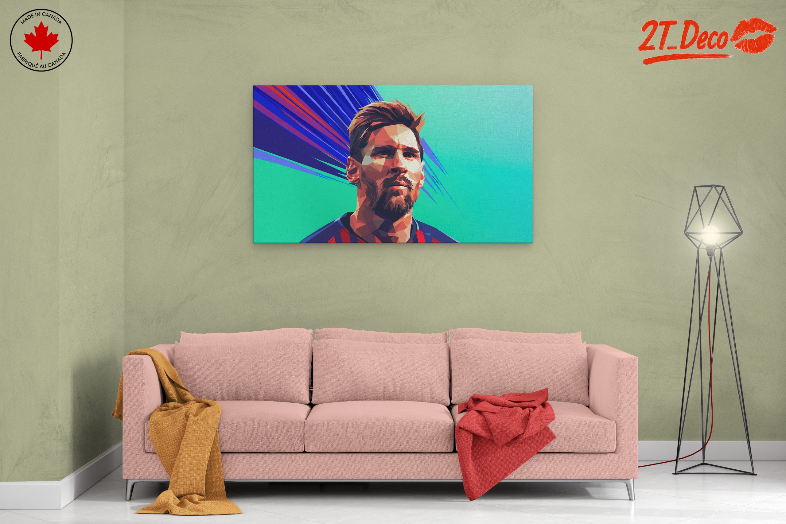 Stylized Portrait of a Sports Icon - Image 2