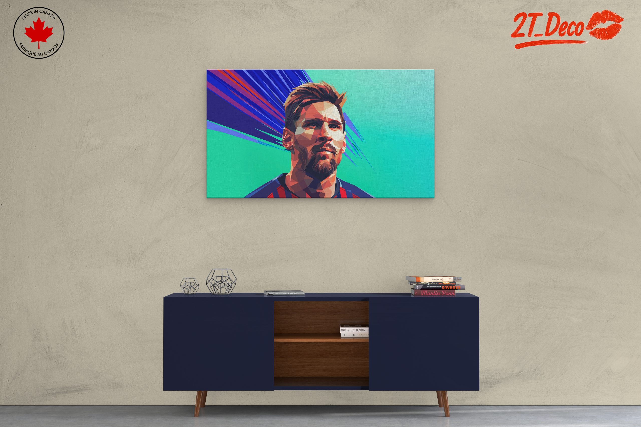 Stylized Portrait of a Sports Icon - Image 3