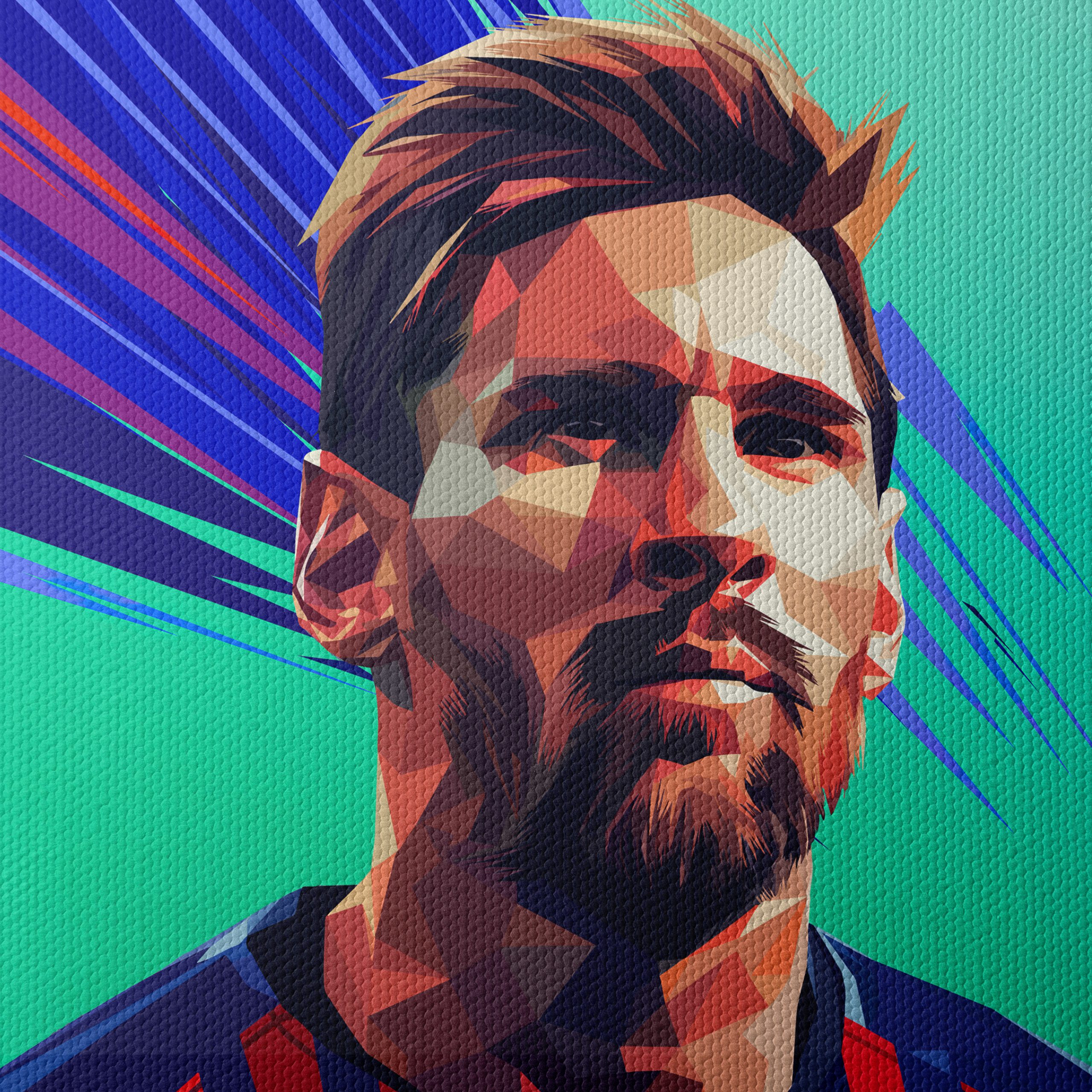 Stylized Portrait of a Sports Icon - Image 4