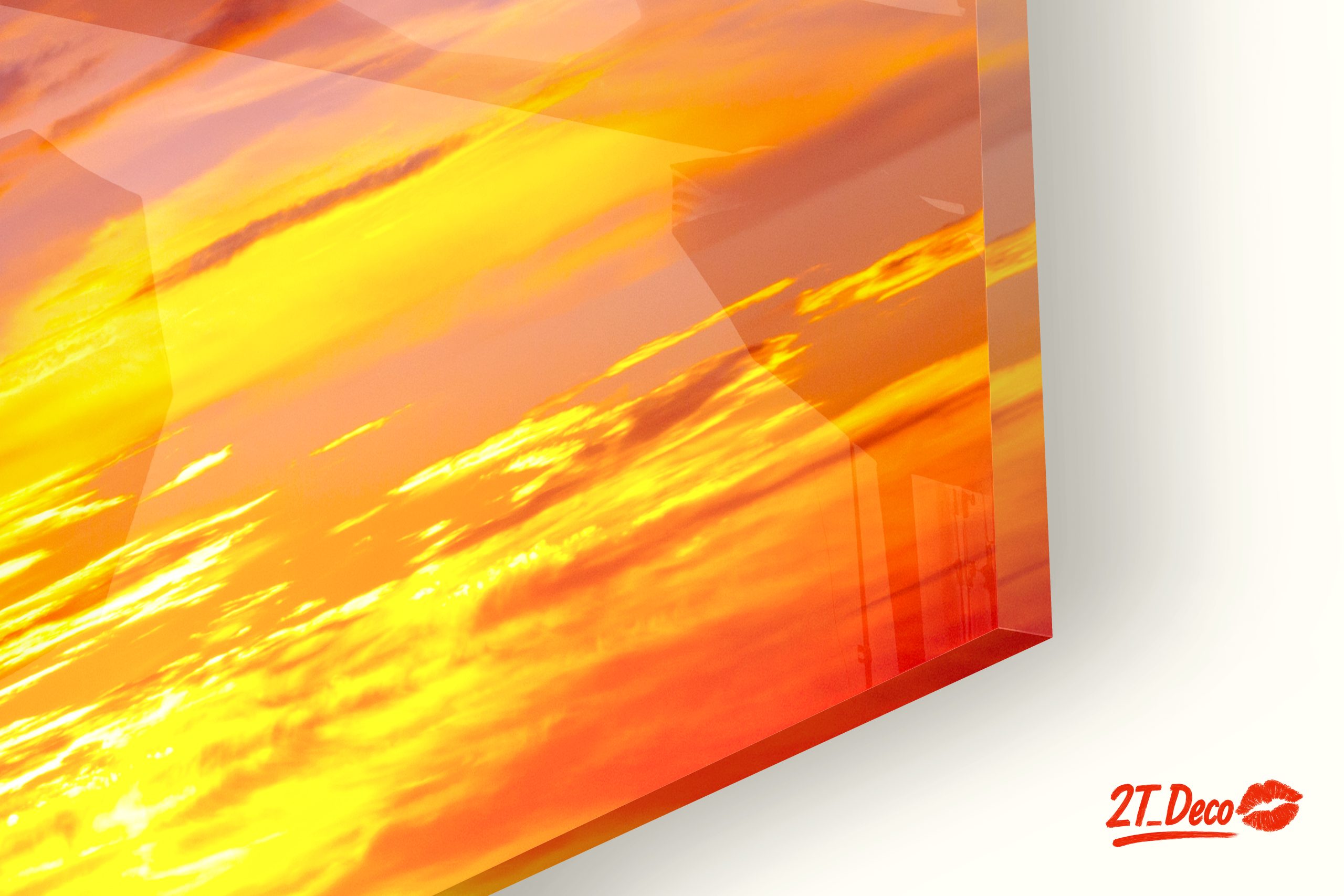 Vibrant Sunrise Sky Art - Image 9
