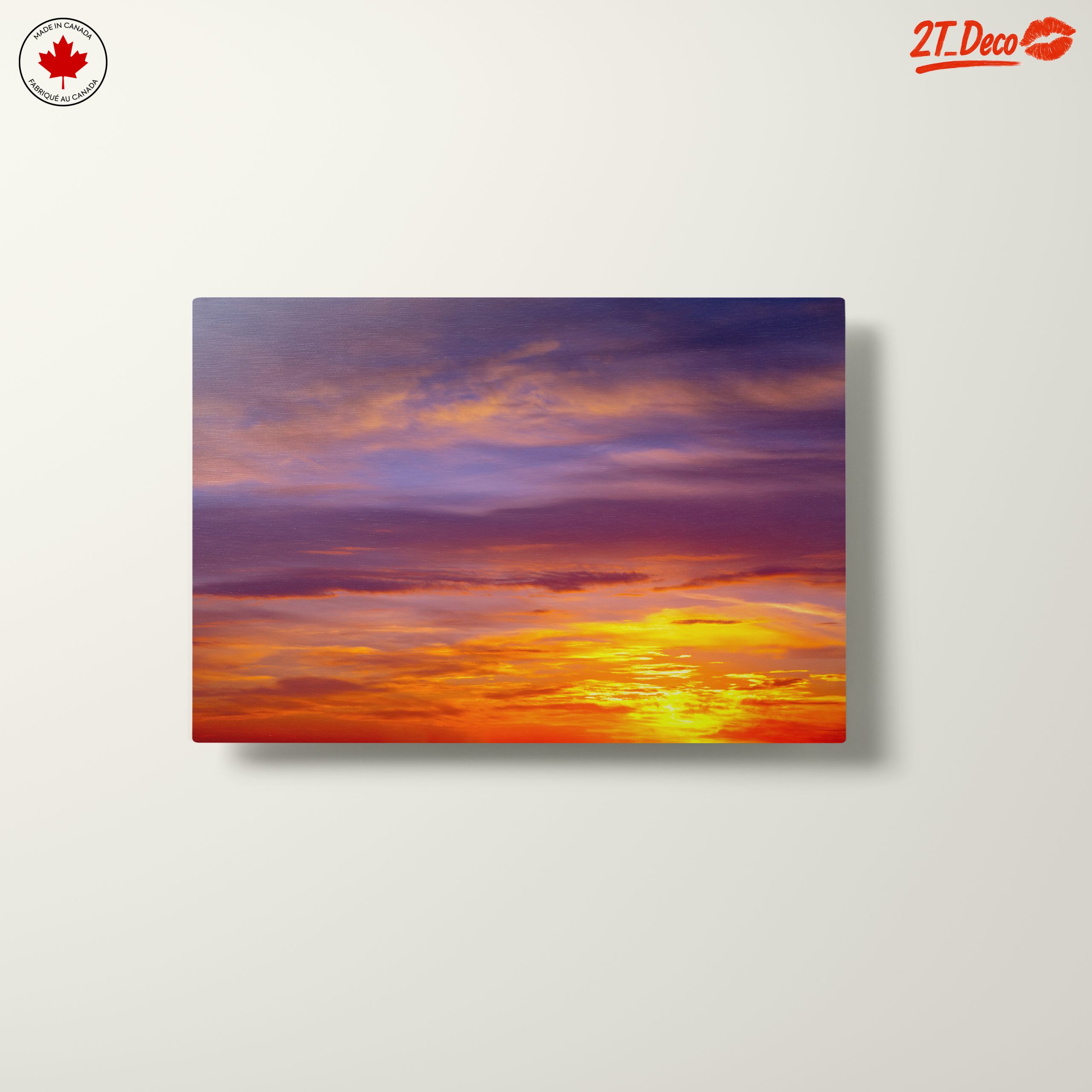 Vibrant Sunrise Sky Art - Image 10