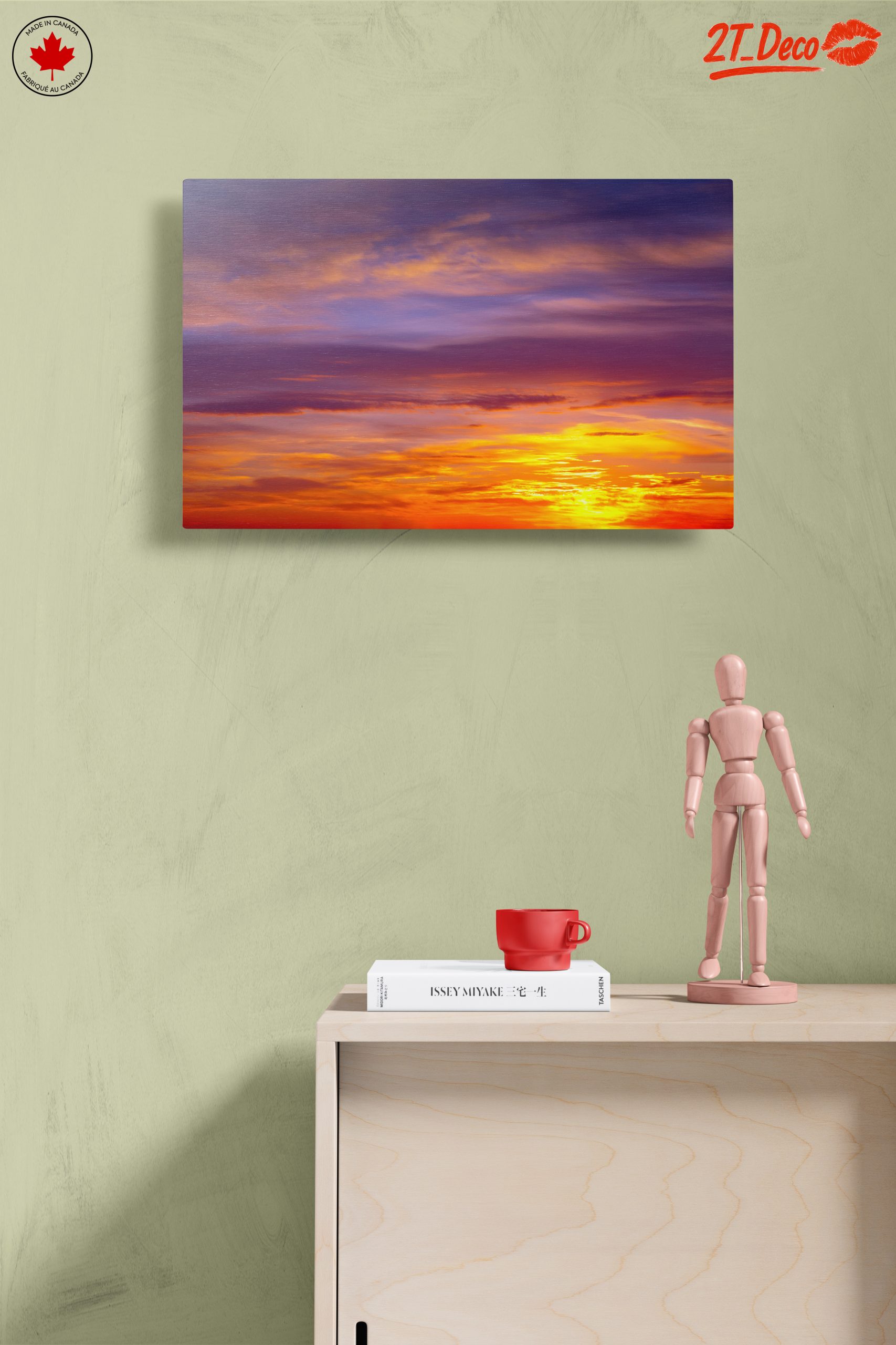 Vibrant Sunrise Sky Art - Image 14