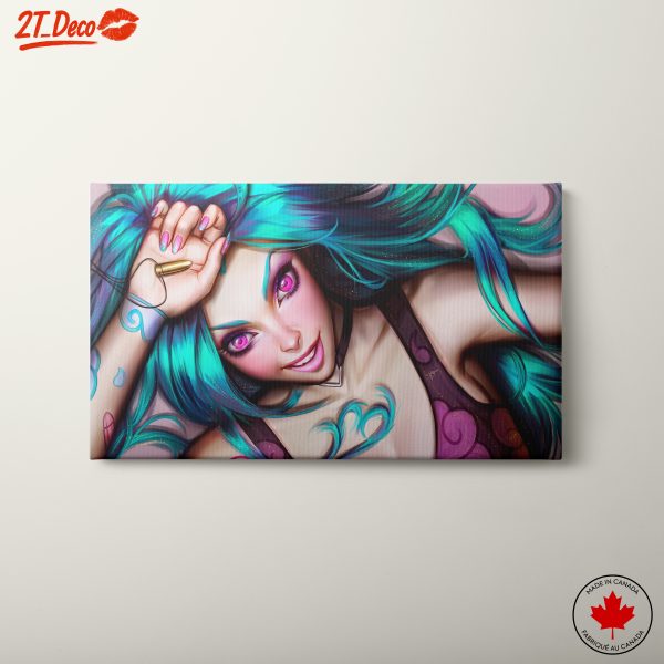 Vibrant Anime Character with Colorful Hair