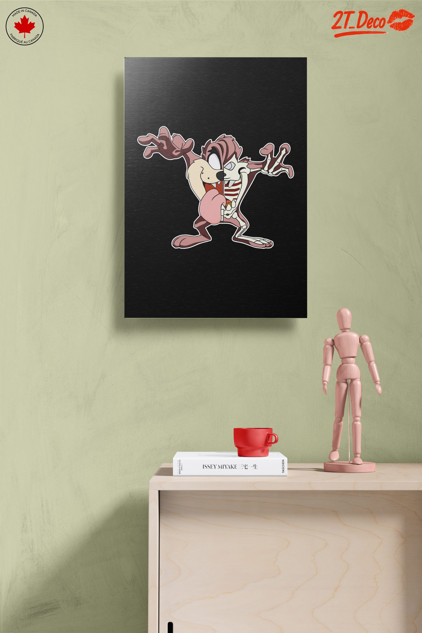Cartoon Character with Skeleton Design - Image 14