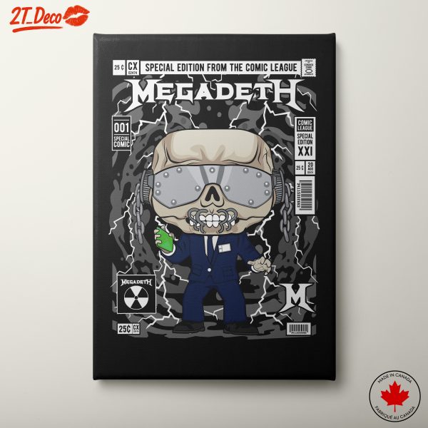 Artistic Megadeth Tribute Illustration
