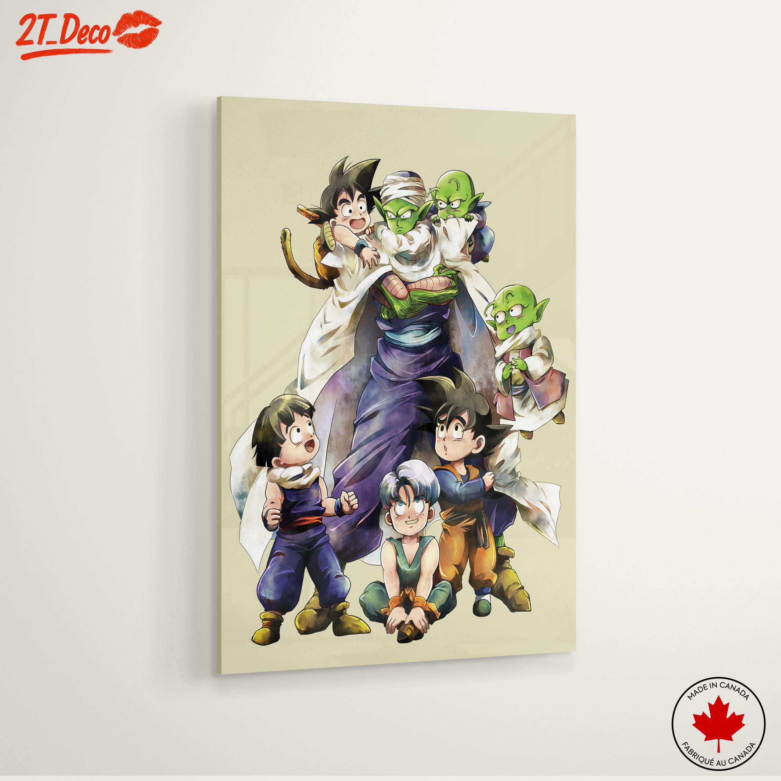 Dragon Ball Characters in Playful Scene - Image 6