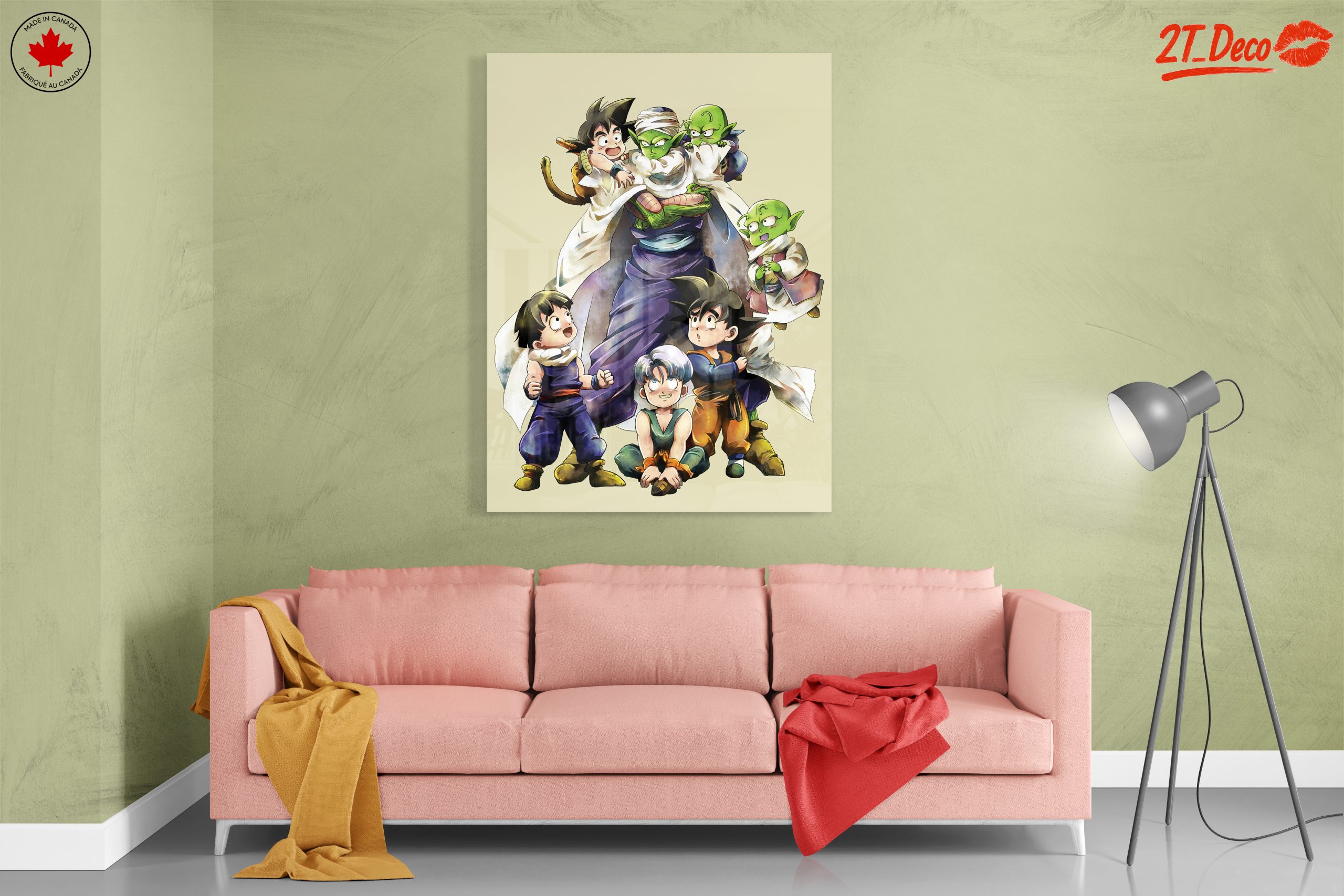 Dragon Ball Characters in Playful Scene - Image 7