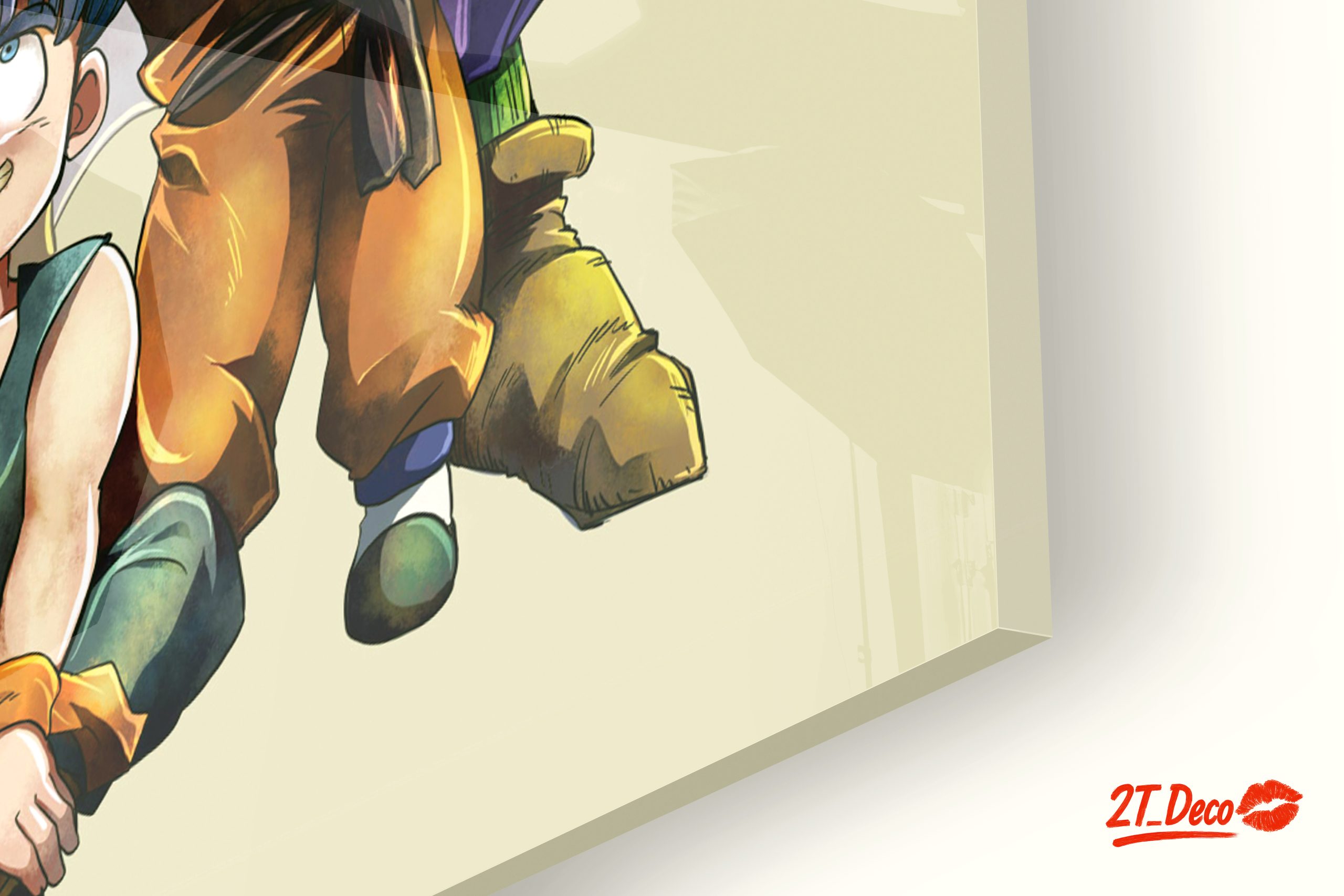 Dragon Ball Characters in Playful Scene - Image 9