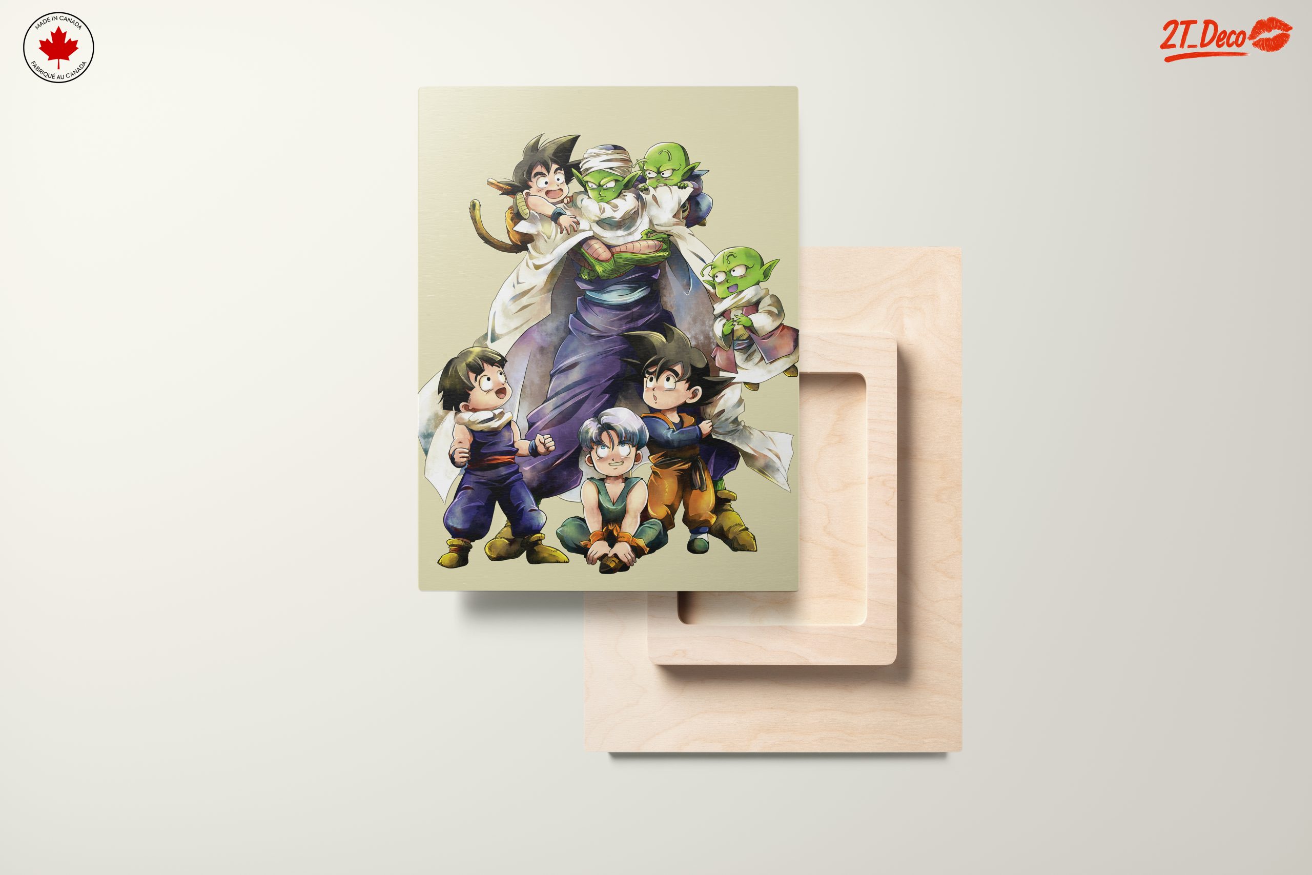 Dragon Ball Characters in Playful Scene - Image 11