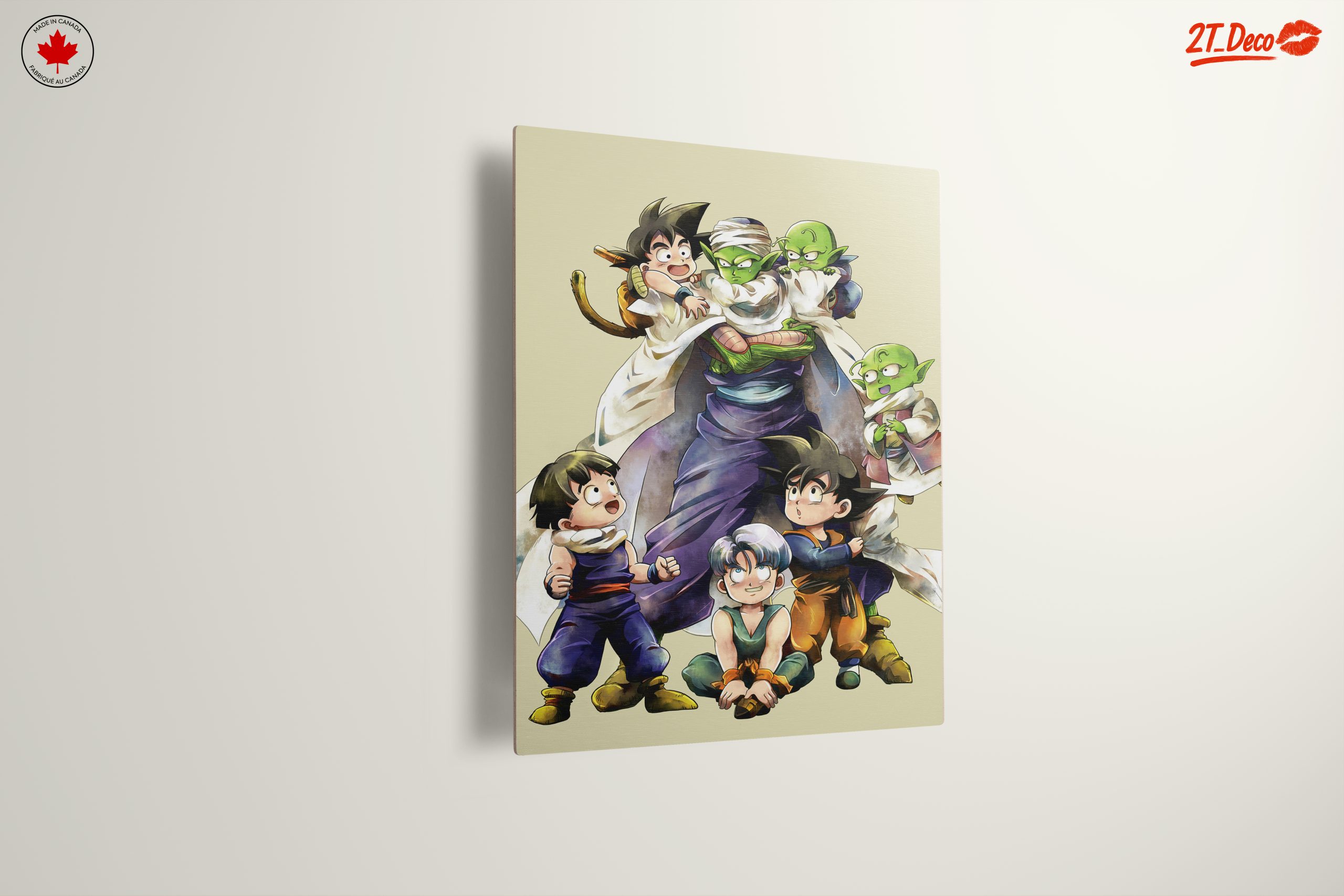 Dragon Ball Characters in Playful Scene - Image 13