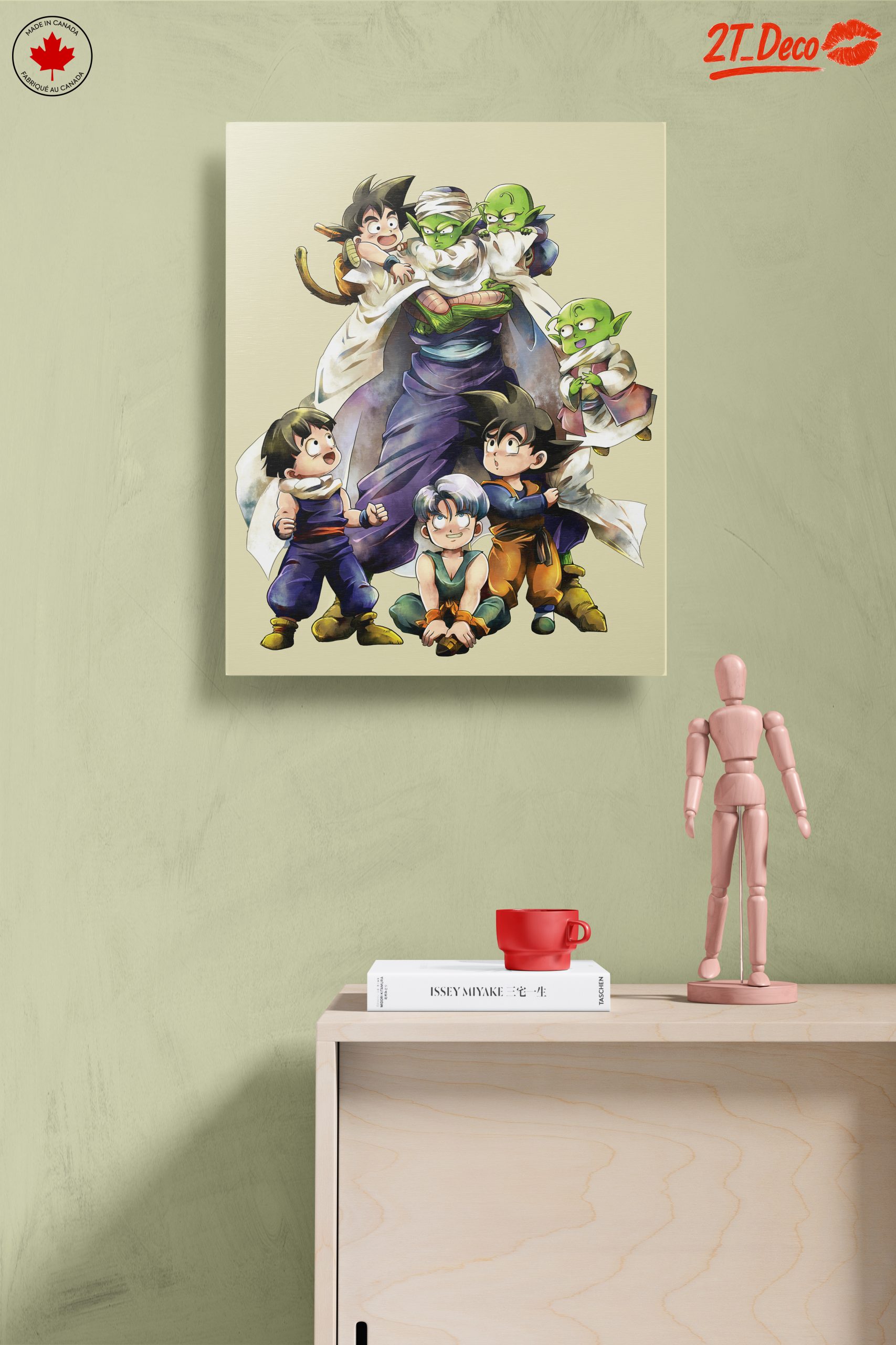 Dragon Ball Characters in Playful Scene - Image 14