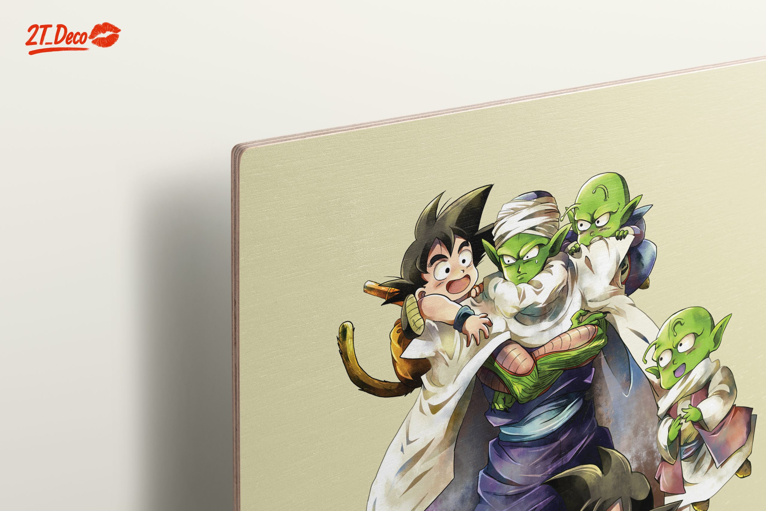 Dragon Ball Characters in Playful Scene - Image 15