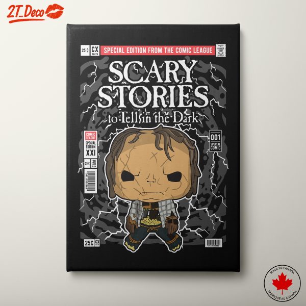 Horror Pop Art Inspired by Scary Stories