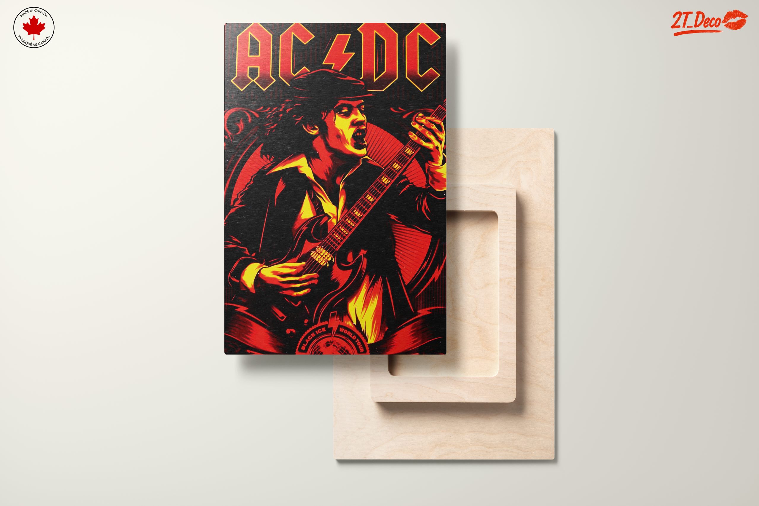 AC/DC Iconic Rock Band Art - Image 11